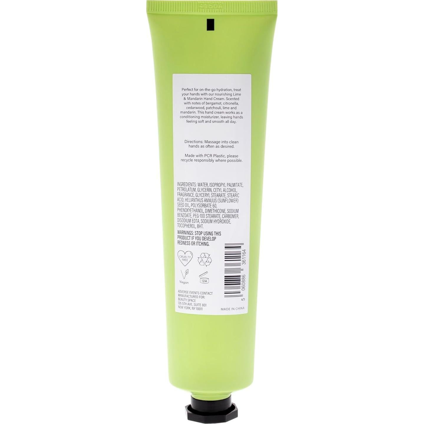 Crema de Manos SpaceNK Lima y Mandarina 100 ml Hidratante