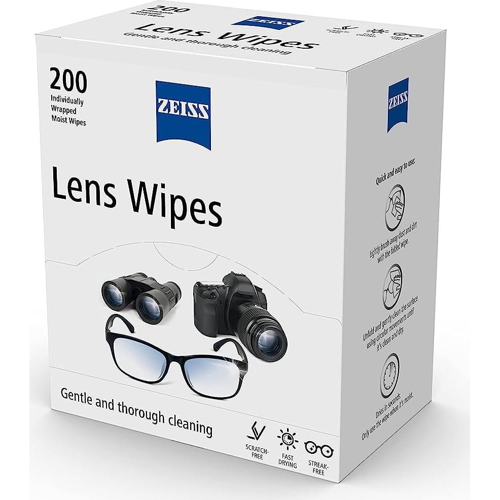 Toallitas de limpieza de lentes Zeiss 400 unidades