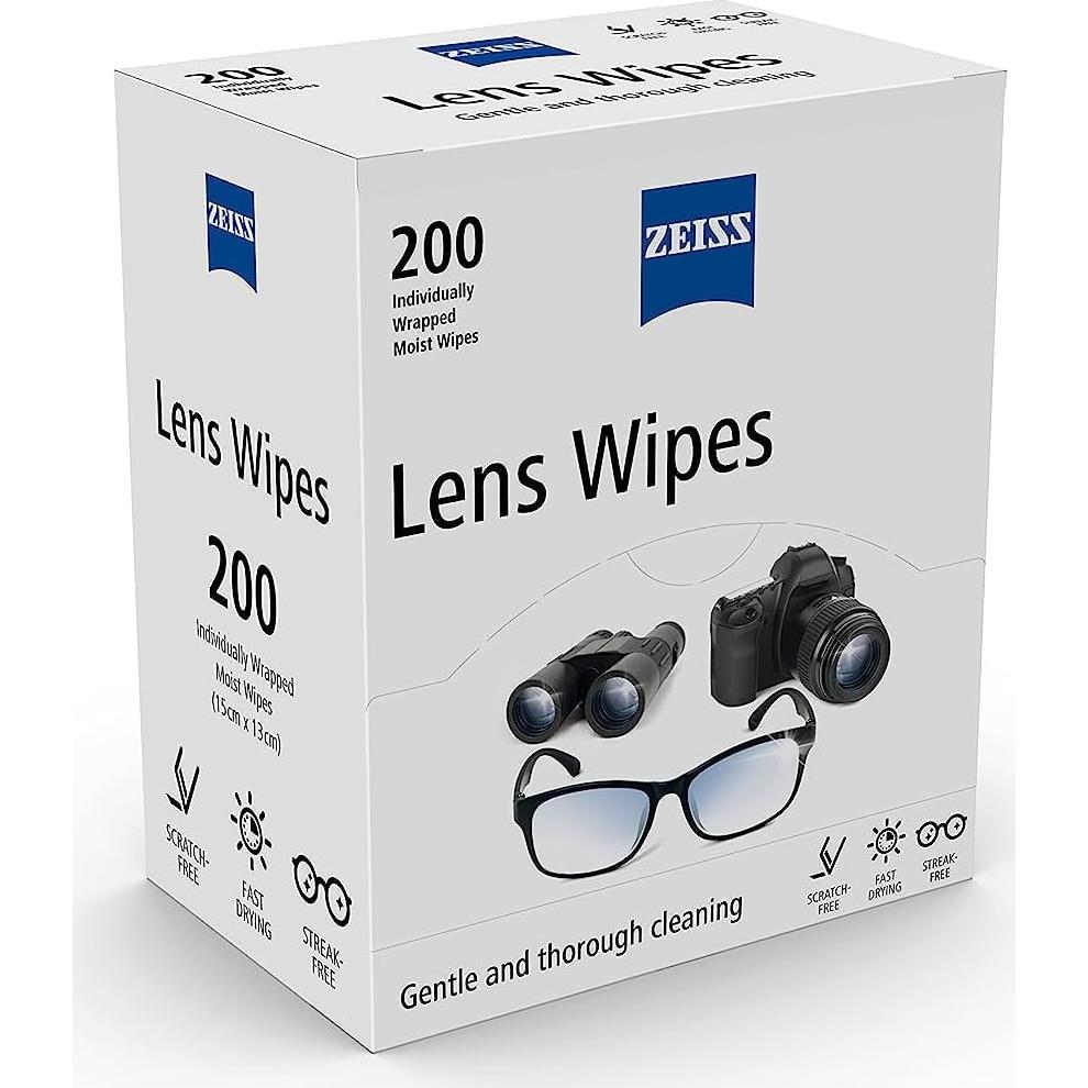 Toallitas de limpieza de lentes Zeiss 400 unidades
