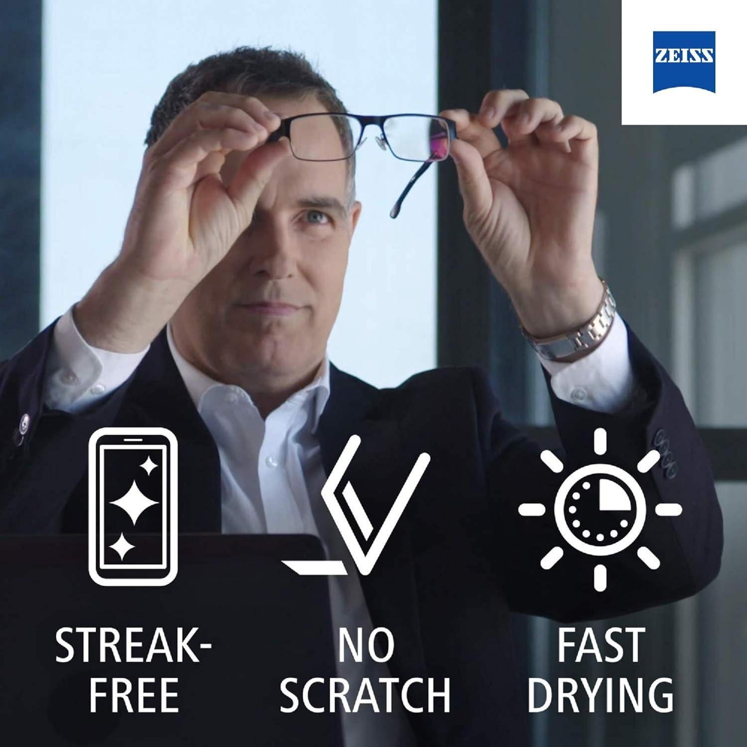 Toallitas de limpieza de lentes Zeiss 400 unidades