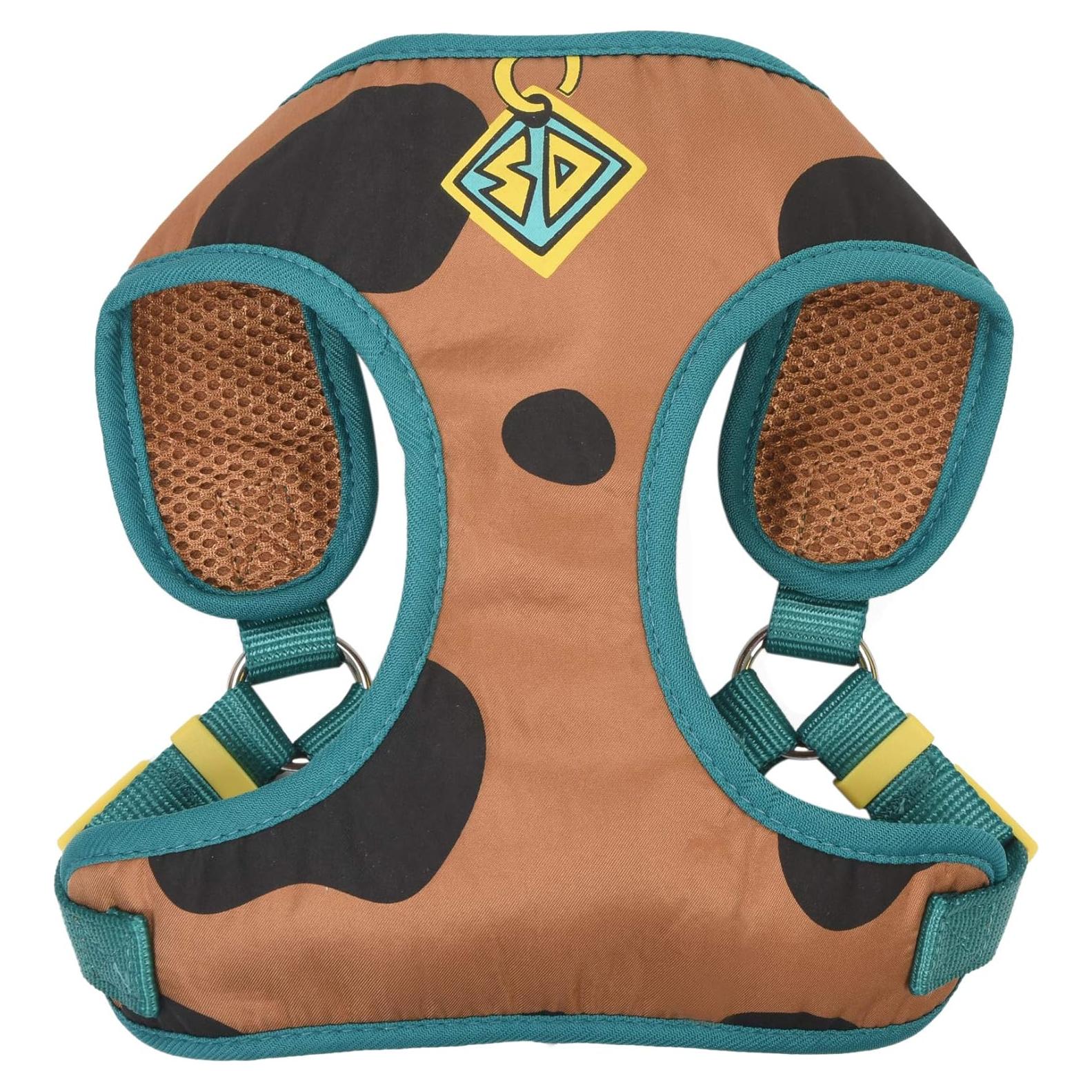 Arnés para Perro Scooby Doo Mediano Sin Tirones Beige y Azul