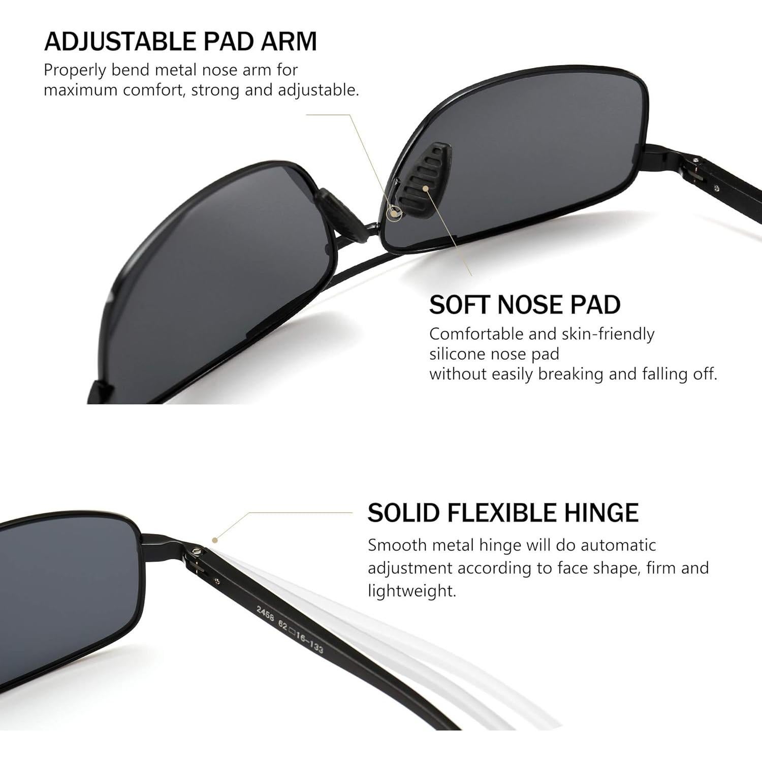 Gafas de sol polarizadas SUNGAIT UV400 ultraligeras