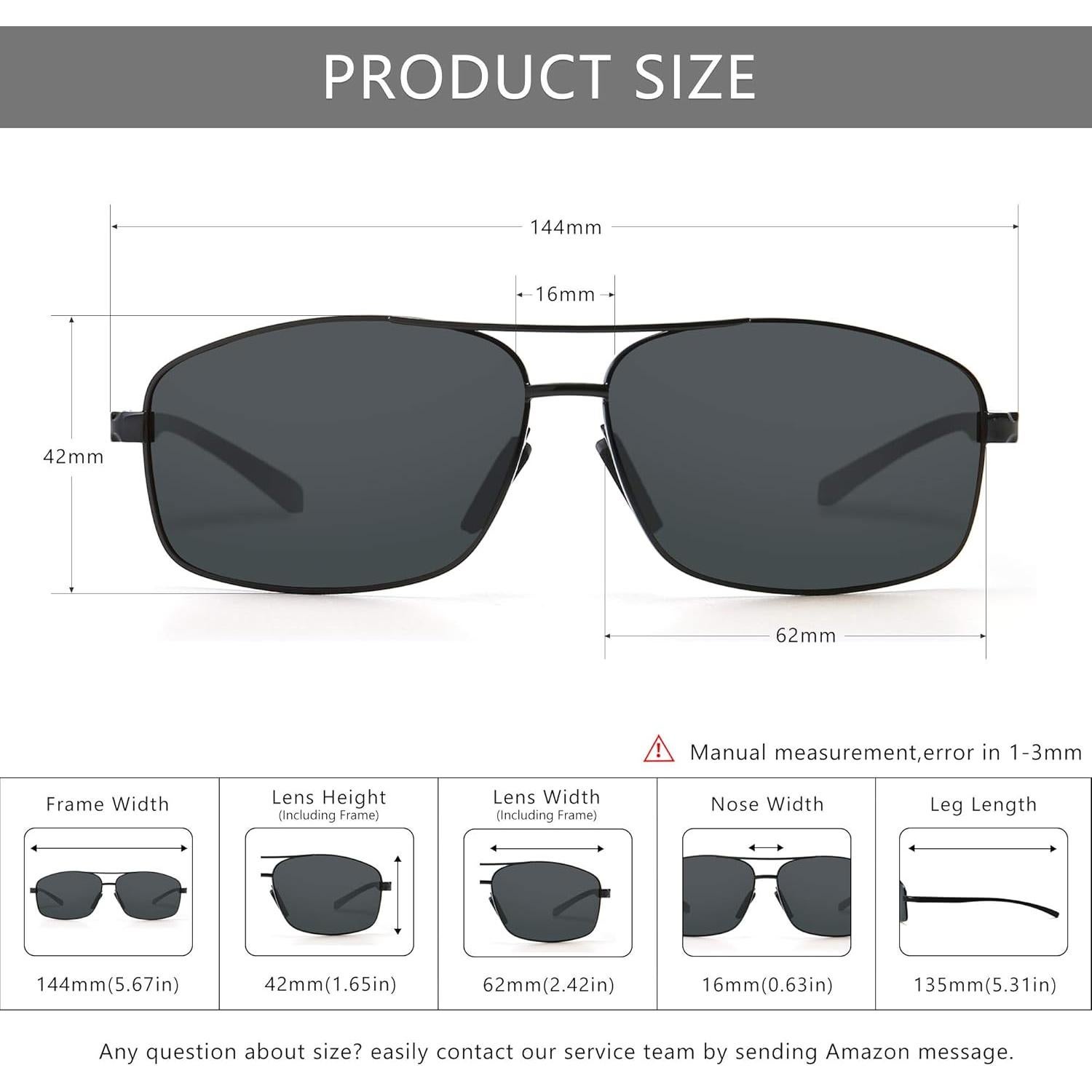 Gafas de sol polarizadas SUNGAIT UV400 ultraligeras