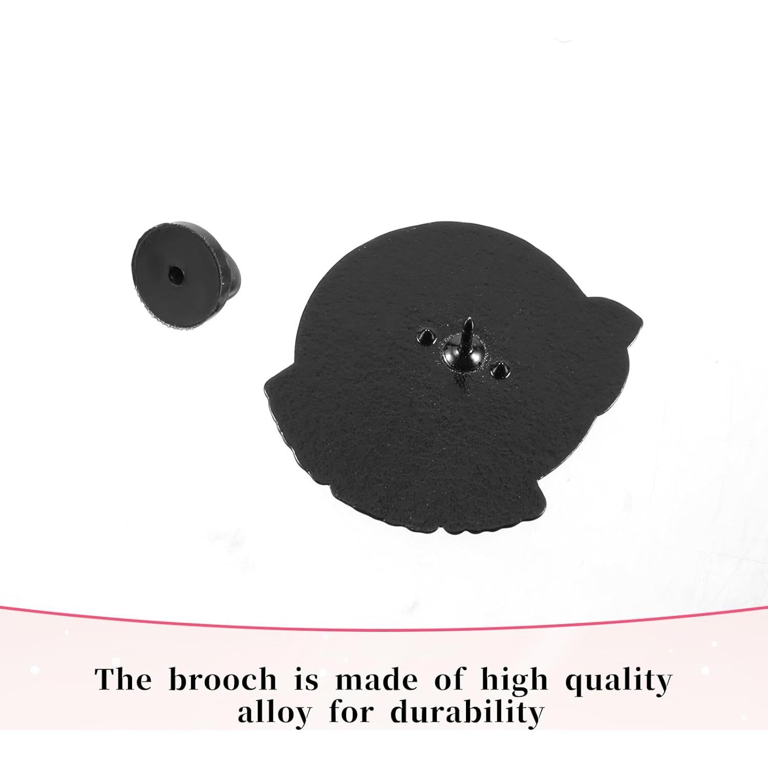 Pin de Esmalte Capibara con Gafas WLLHYF 3.05x2.29cm