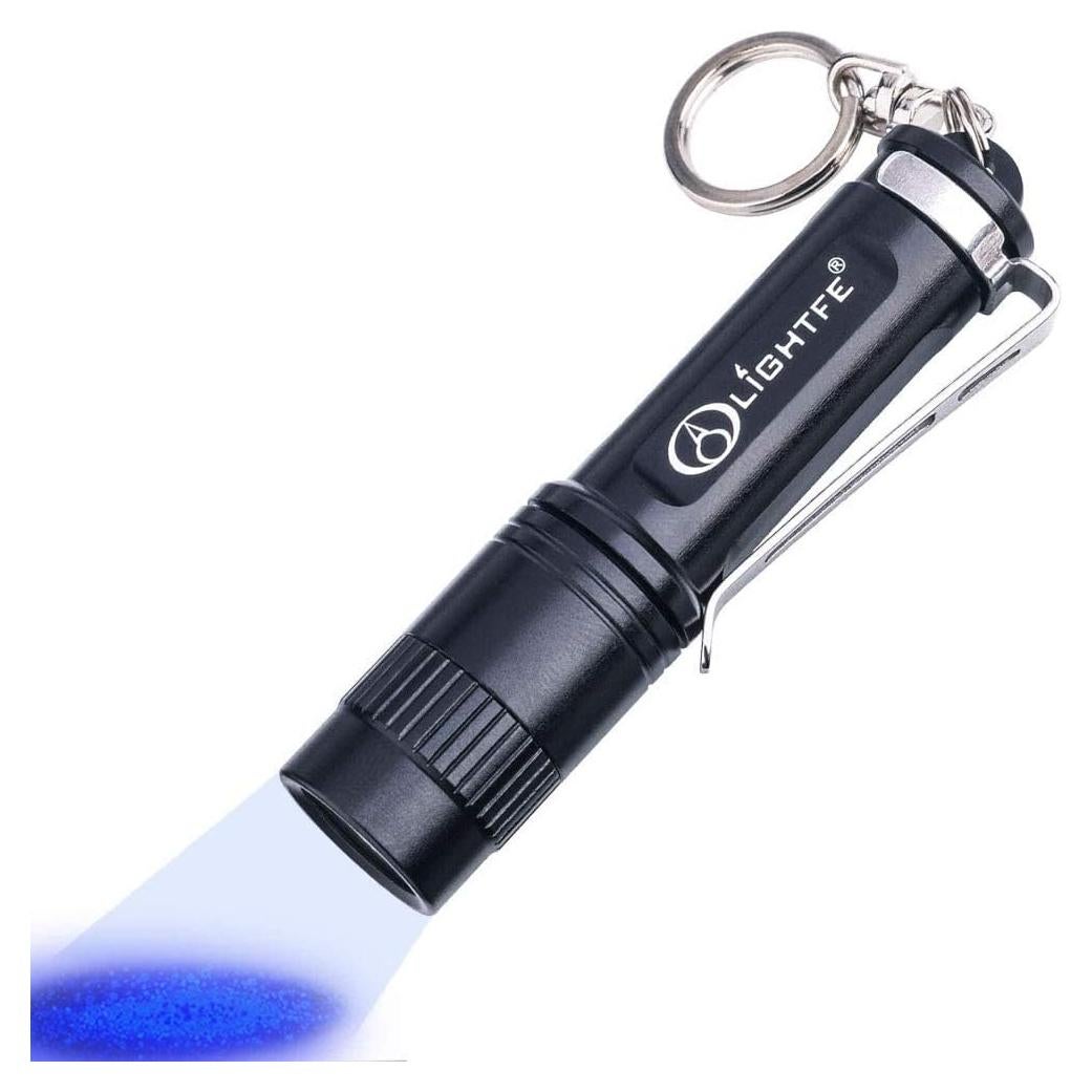 Linterna UV LED Turbo Lightfe UV101-365nm 1AAA Compacta