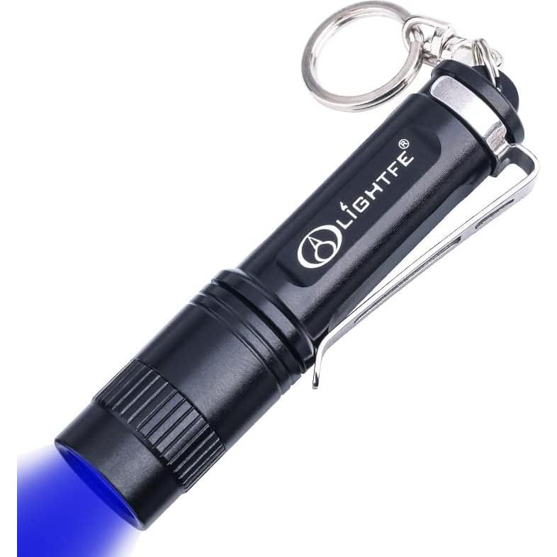 Linterna UV LED Turbo Lightfe UV101-365nm 1AAA Compacta