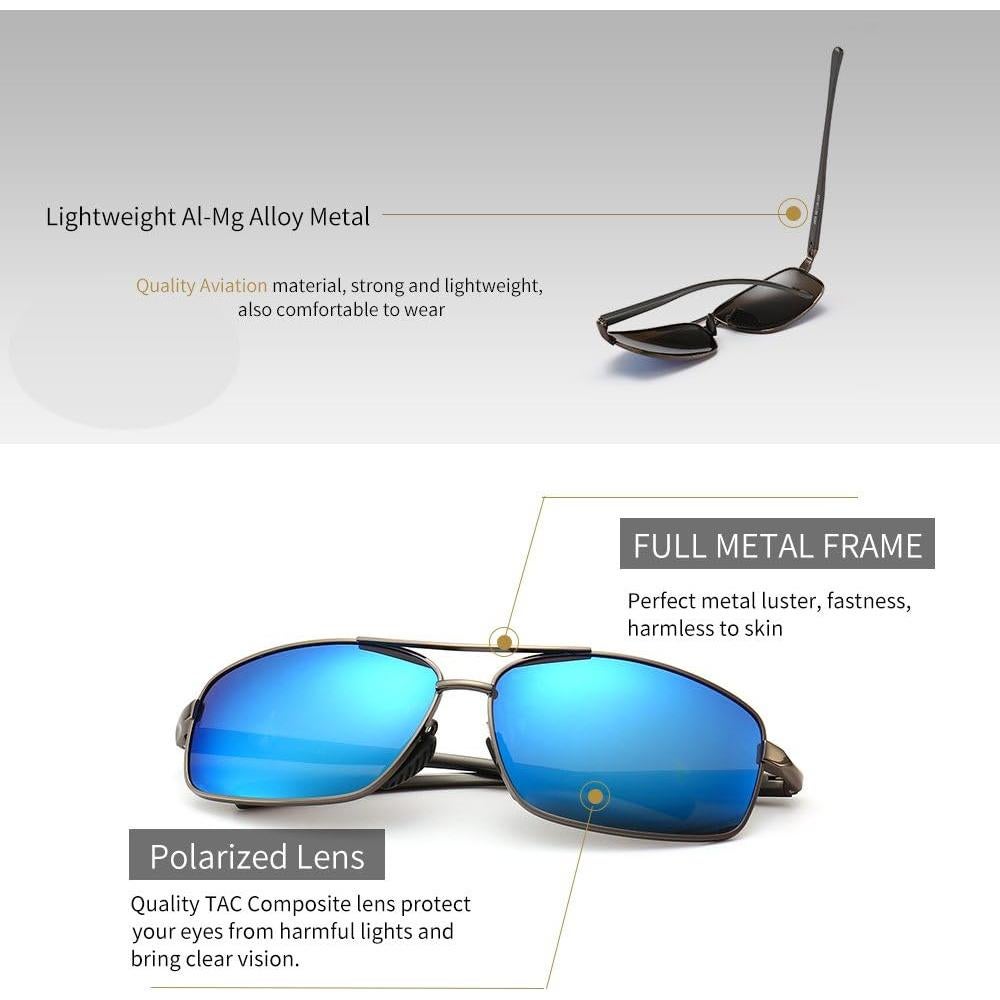 Gafas de sol polarizadas SUNGAIT con protección UV400