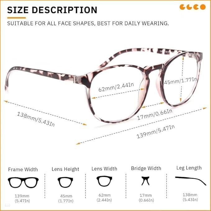 Gafas de Luz Azul IBOANN Iconic para Mujer - Protección UV400