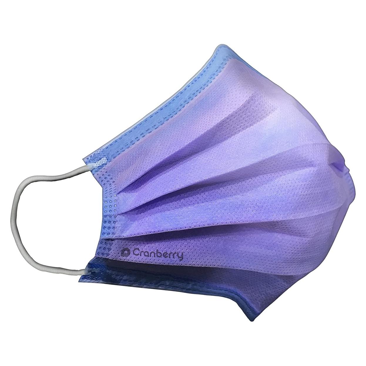 Mascarilla desechable Cranberry C2700CB azul 50 unidades