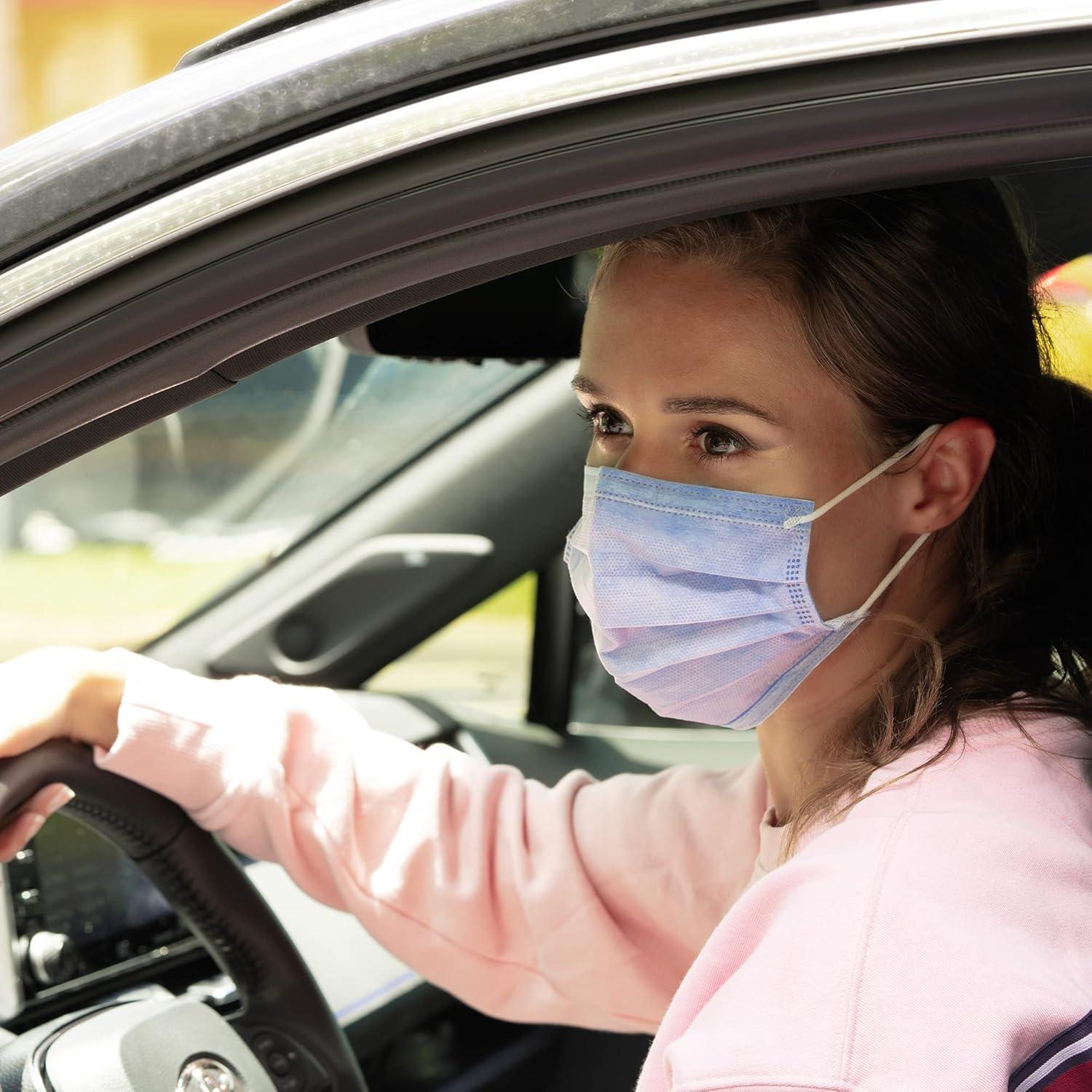 Mascarilla desechable Cranberry C2700CB azul 50 unidades