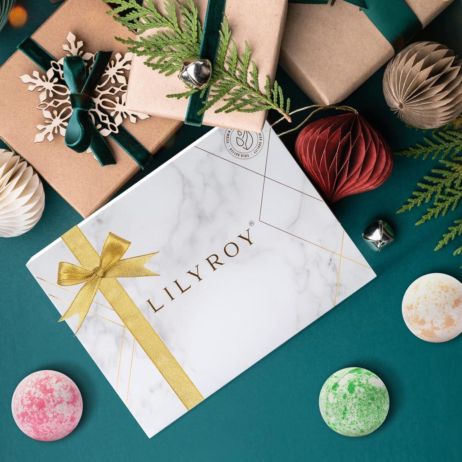 Juego de Spa de 14 Piezas LILY ROY con Sales y Bombas de Baño