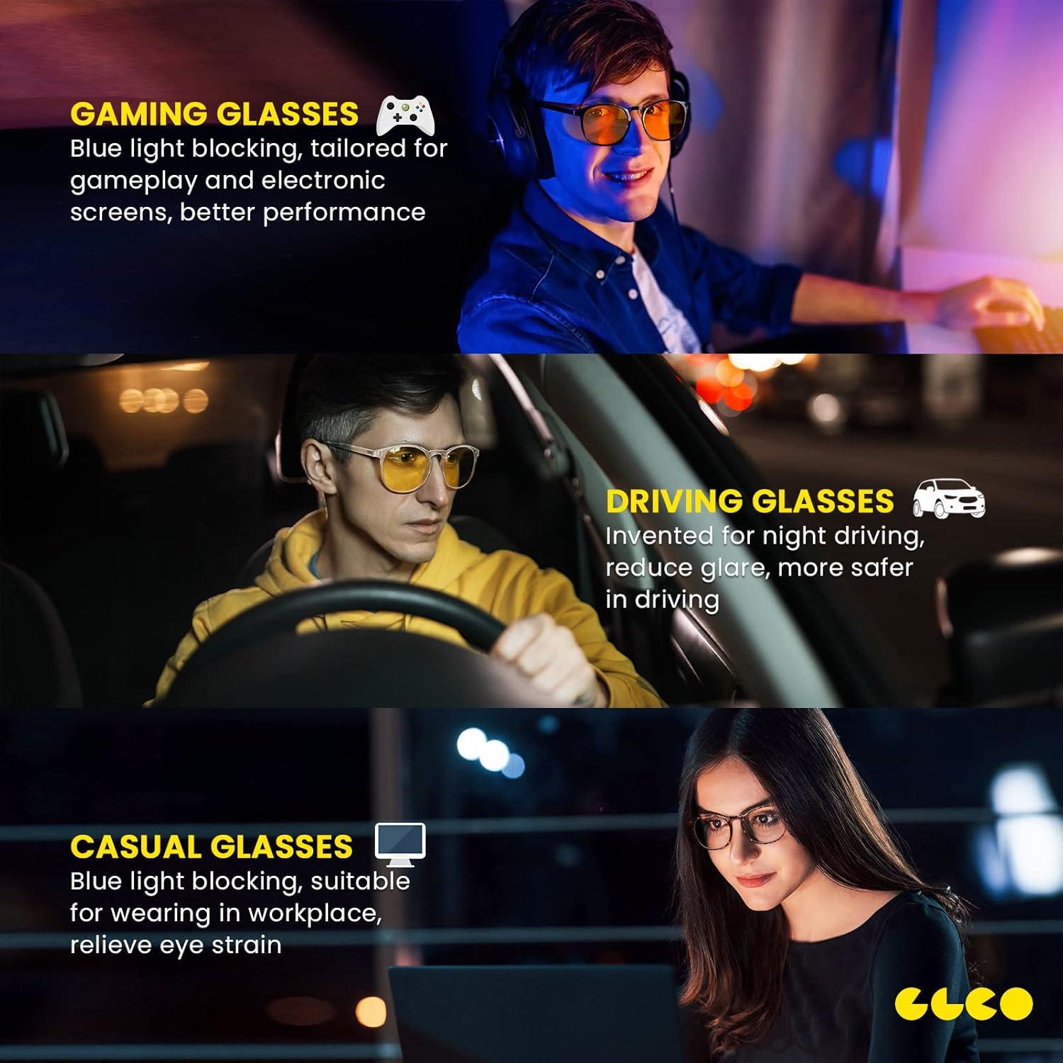 Gafas de Luz Azul IBOANN Iconic para Mujer - Protección UV400