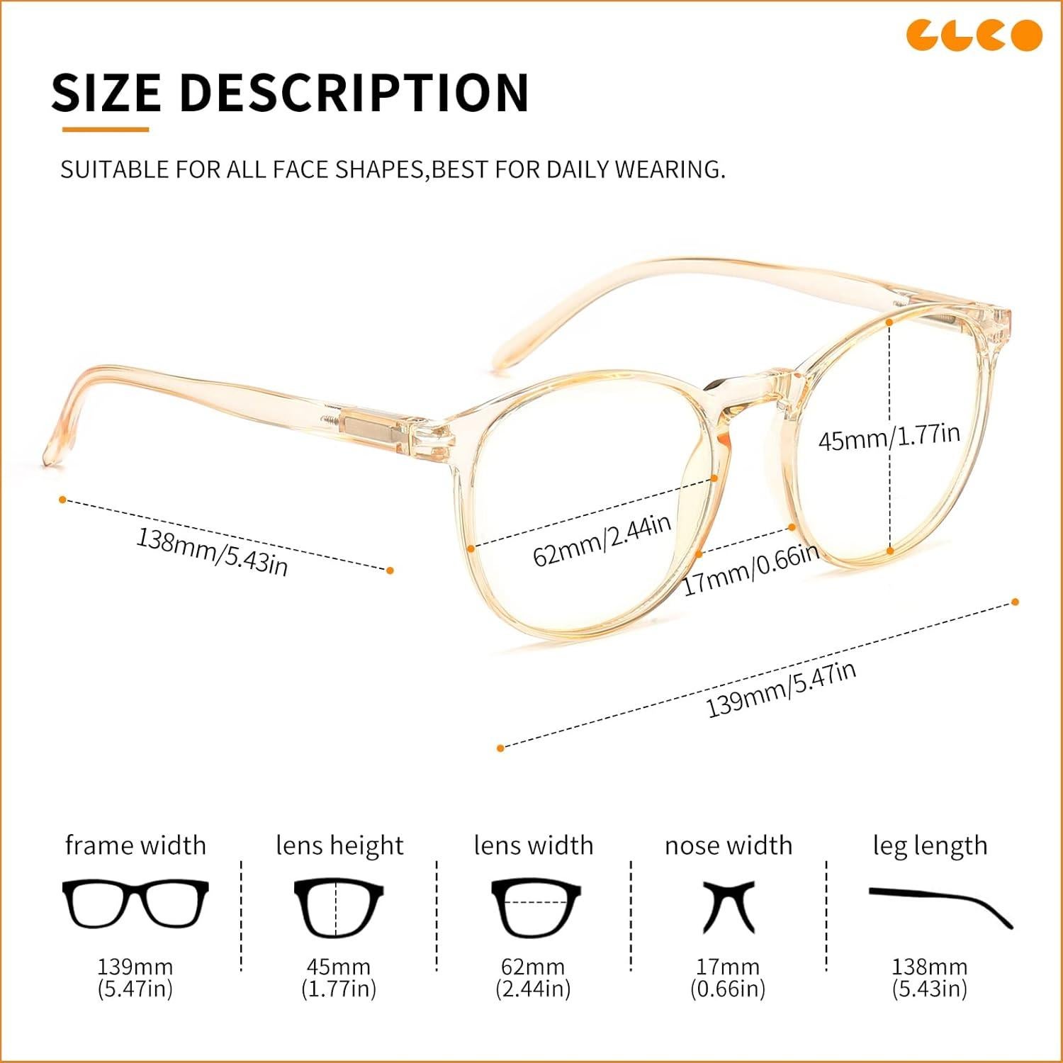 Gafas de Luz Azul IBOANN Iconic para Mujer - Protección UV400