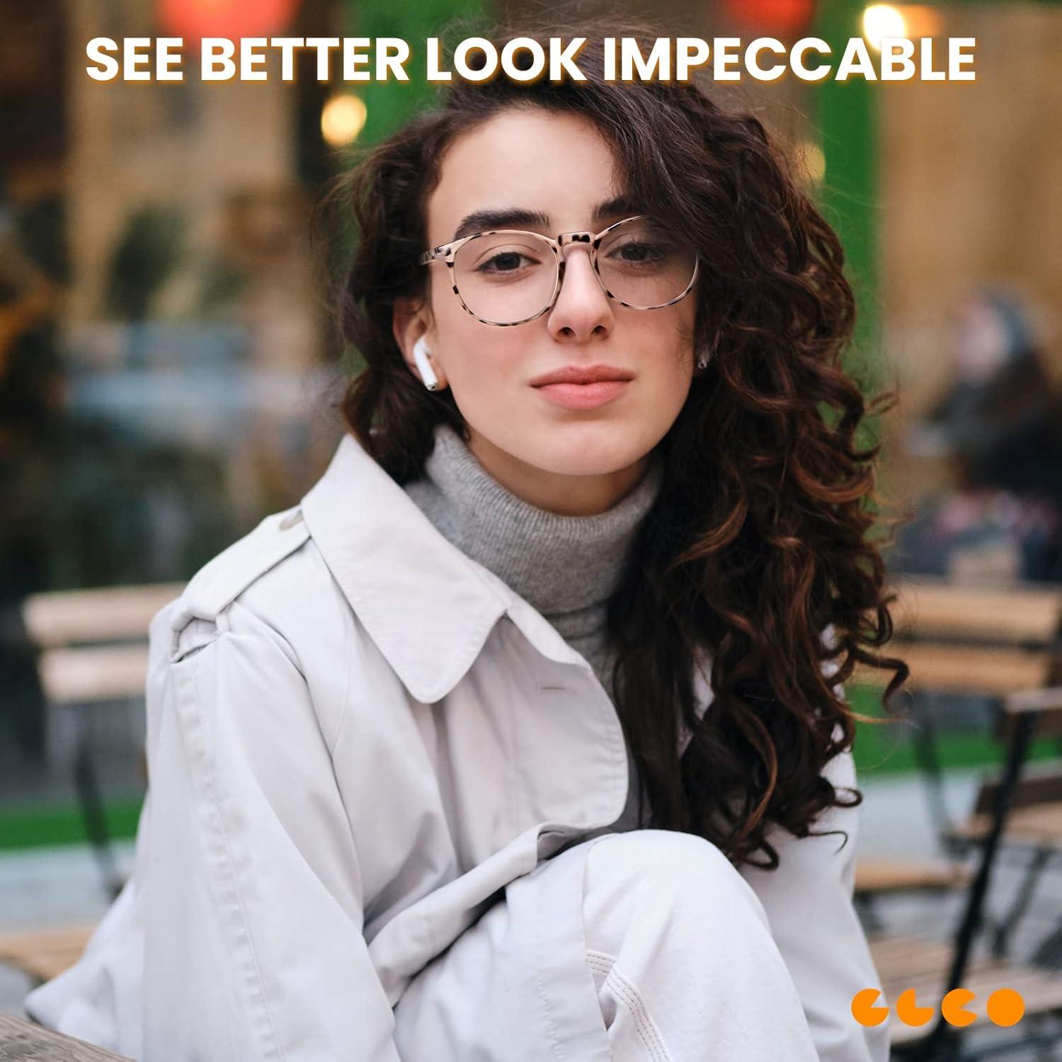 Gafas de Luz Azul IBOANN Iconic para Mujer - Protección UV400