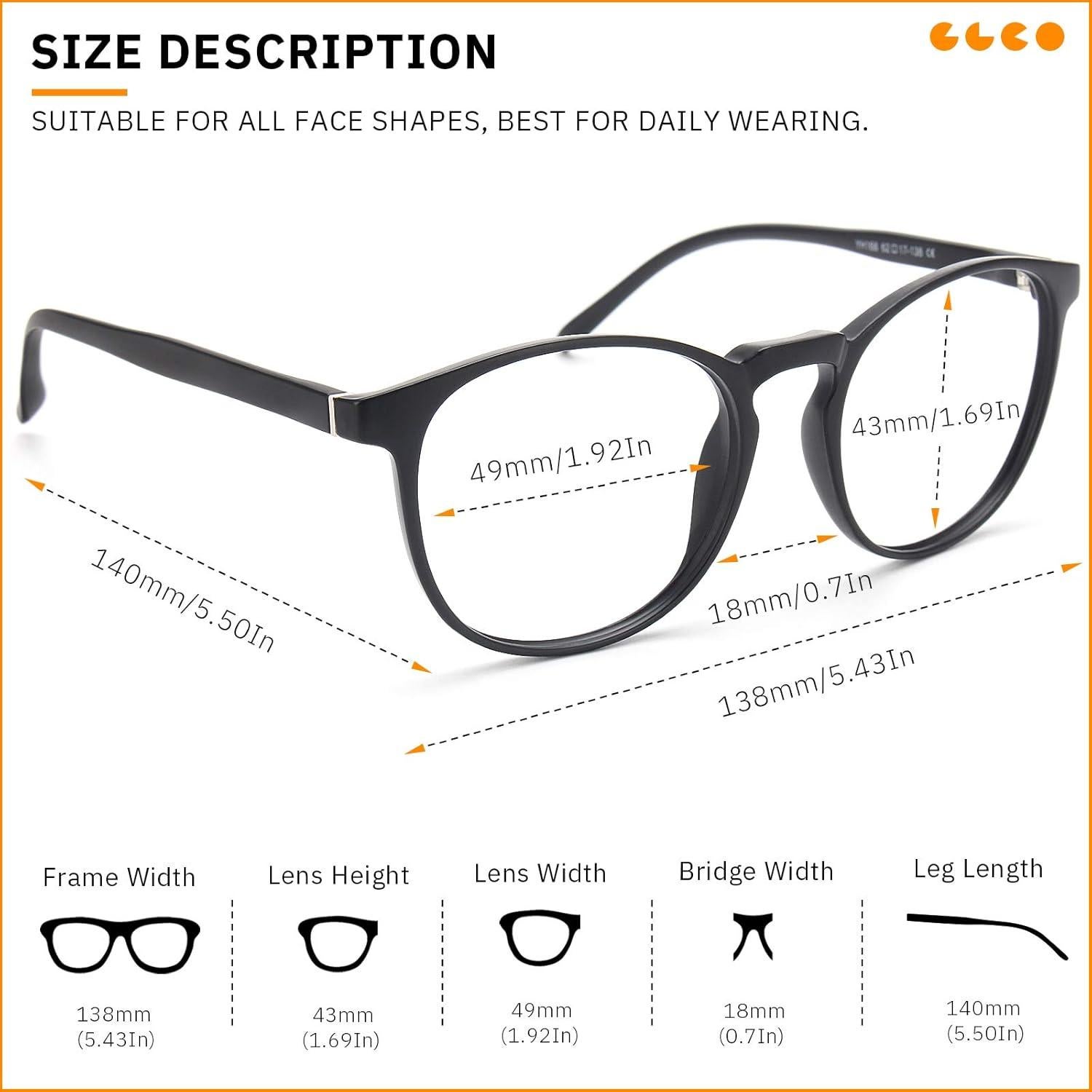 Gafas de Luz Azul IBOANN Iconic para Mujer - Protección UV400