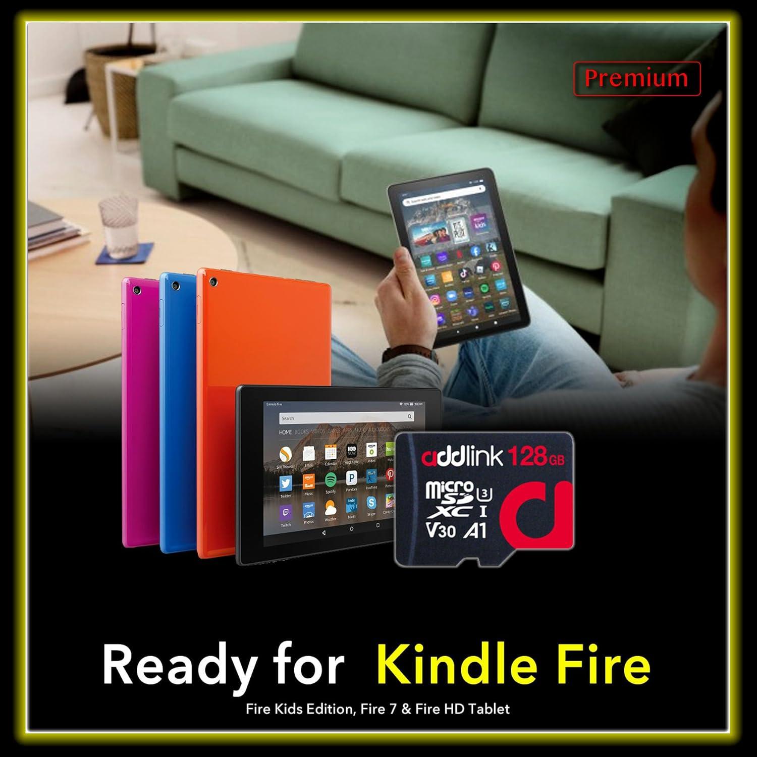 Tarjeta Micro SDXC 128GB 2-Pack addlink UHS-1 A1 100MB/s