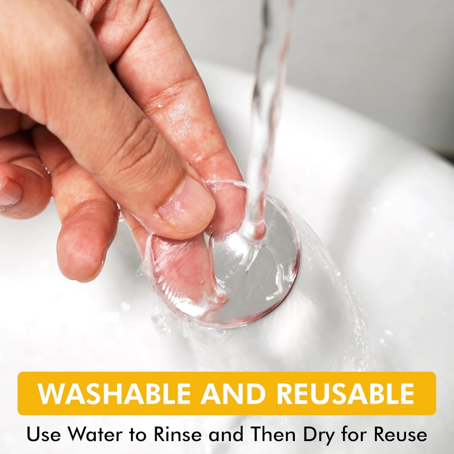 Topes de puerta autoadhesivos Afixers 6 unidades 4.06 cm