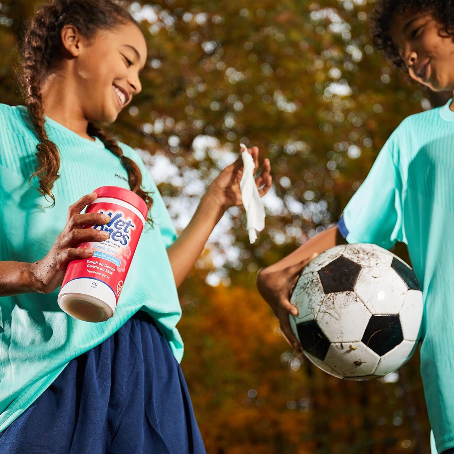 Toallitas Antibacteriales Wet Ones Aroma Fresco 40 unidades