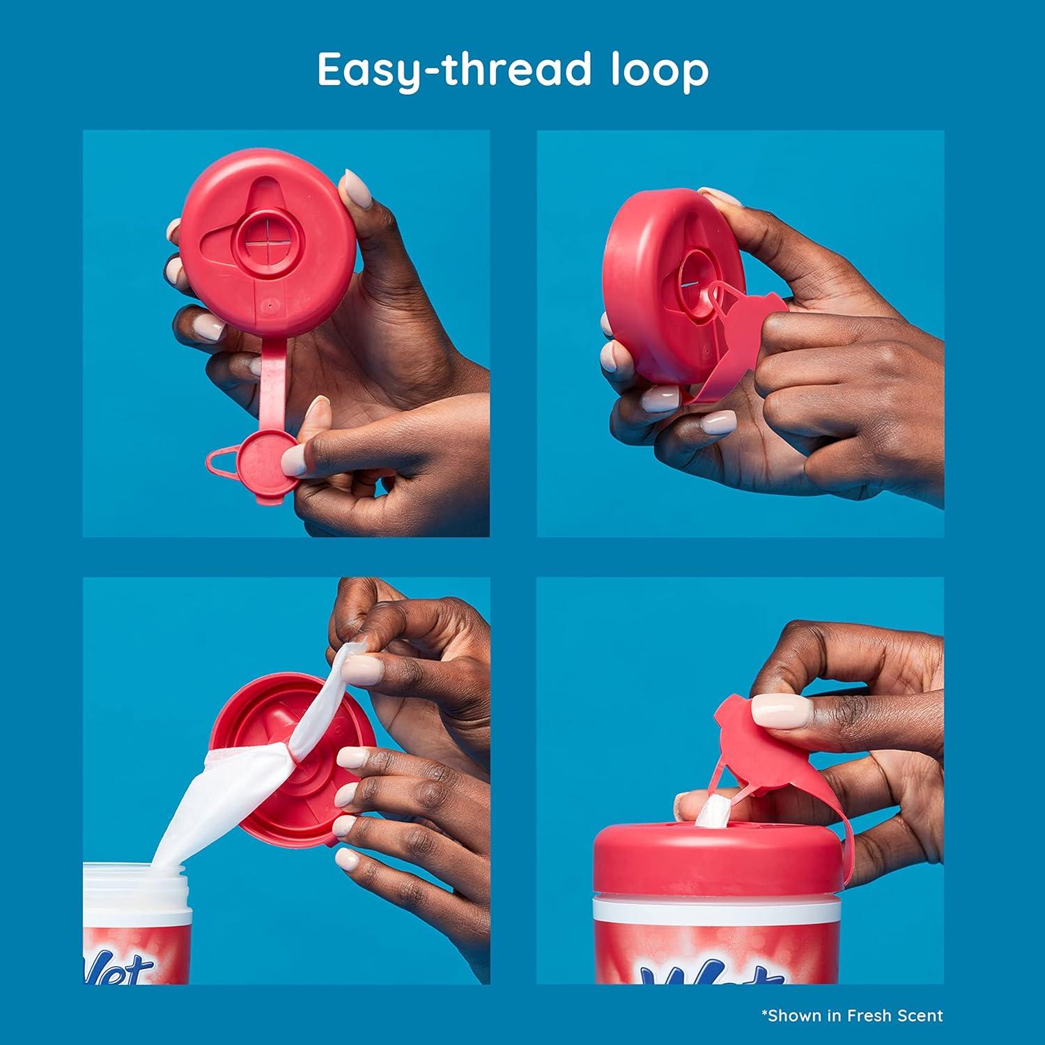 Toallitas Antibacteriales Wet Ones Aroma Fresco 40 unidades