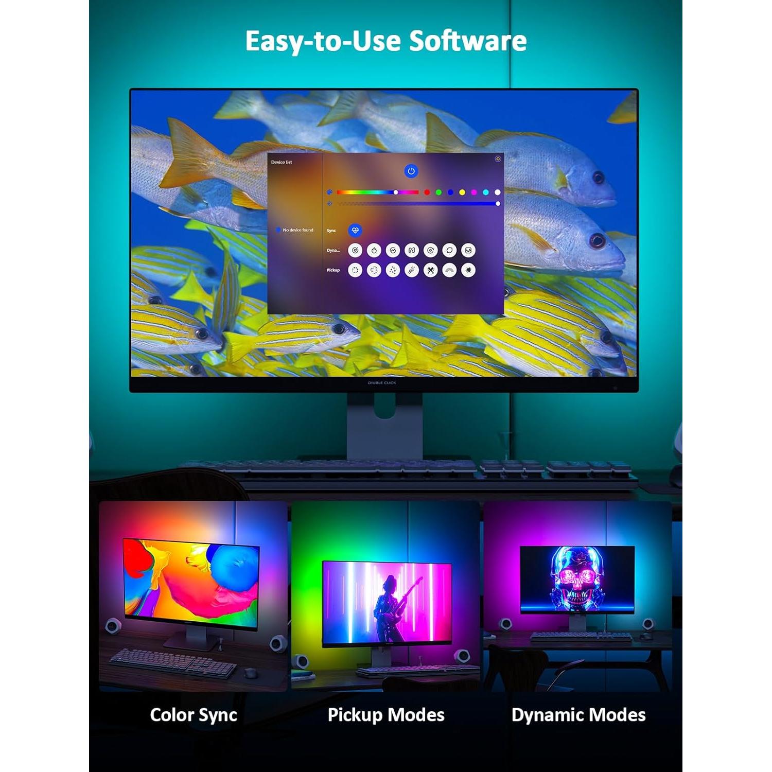 Retroiluminación LED para Monitor 24" Eastfine DX23014-PC-24