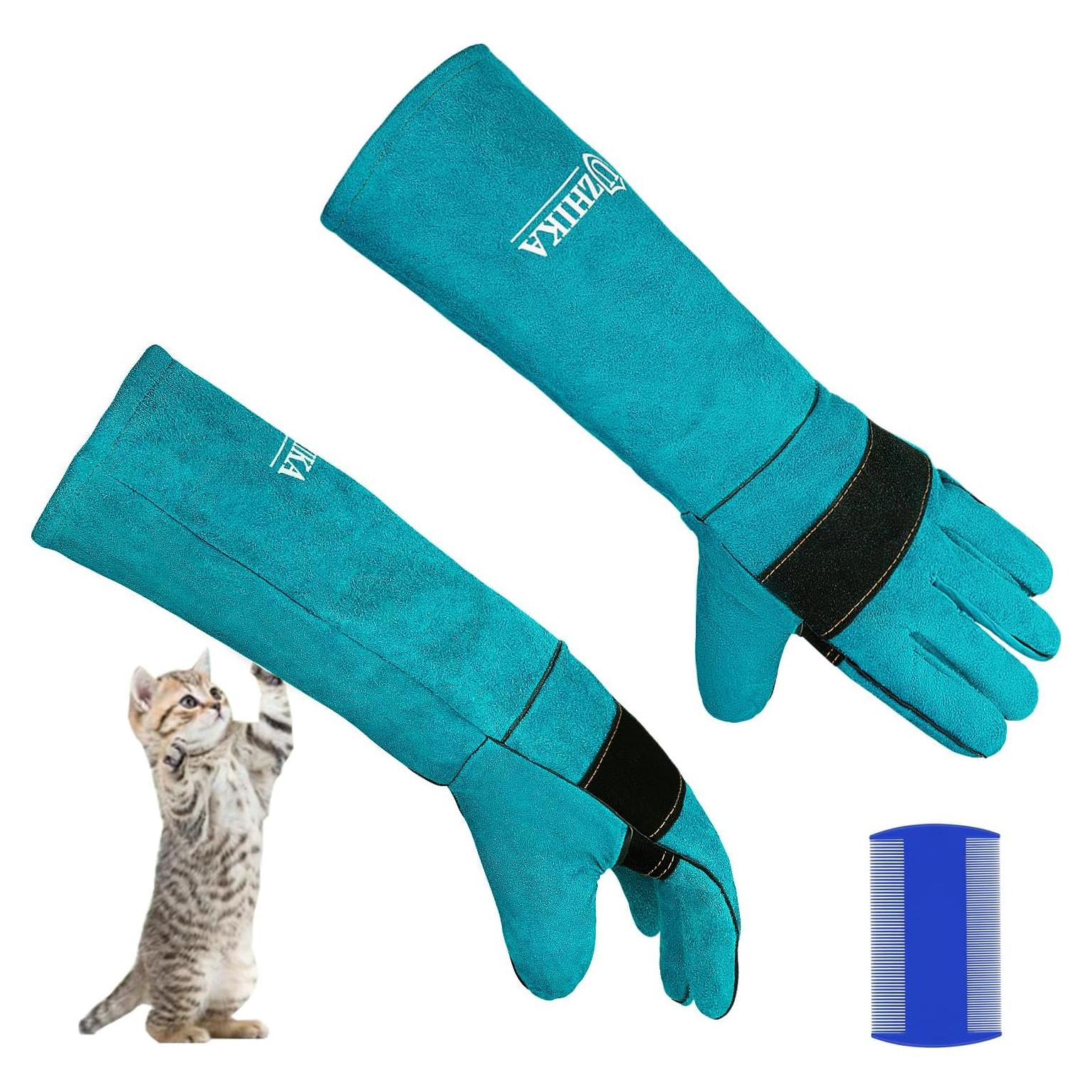 Guantes de Manejo de Animales Uzhika 44.96 cm Resistentes