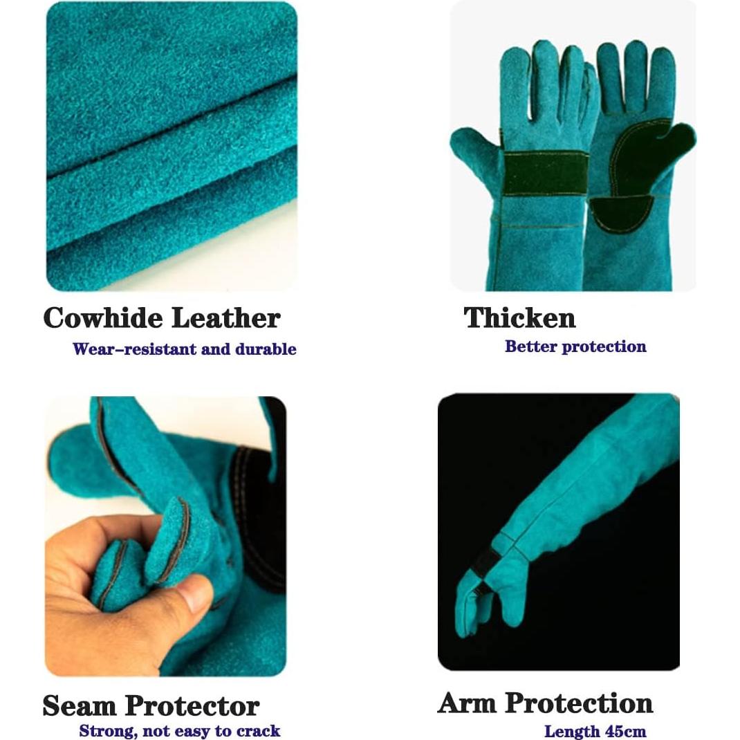 Guantes de Manejo de Animales Uzhika 44.96 cm Resistentes