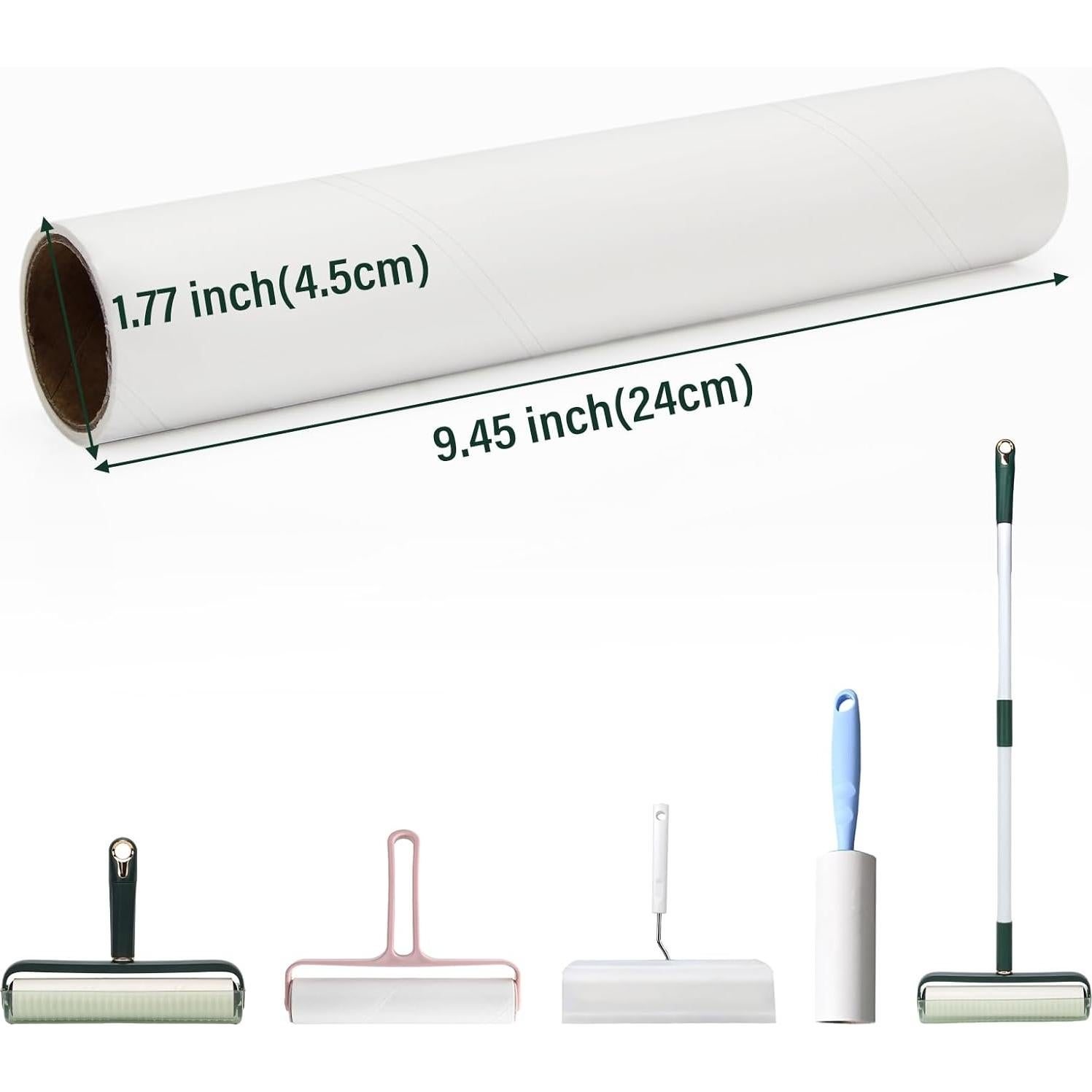 Recargas de Rodillo Quitapelusas Sayene 300 Hojas Grande