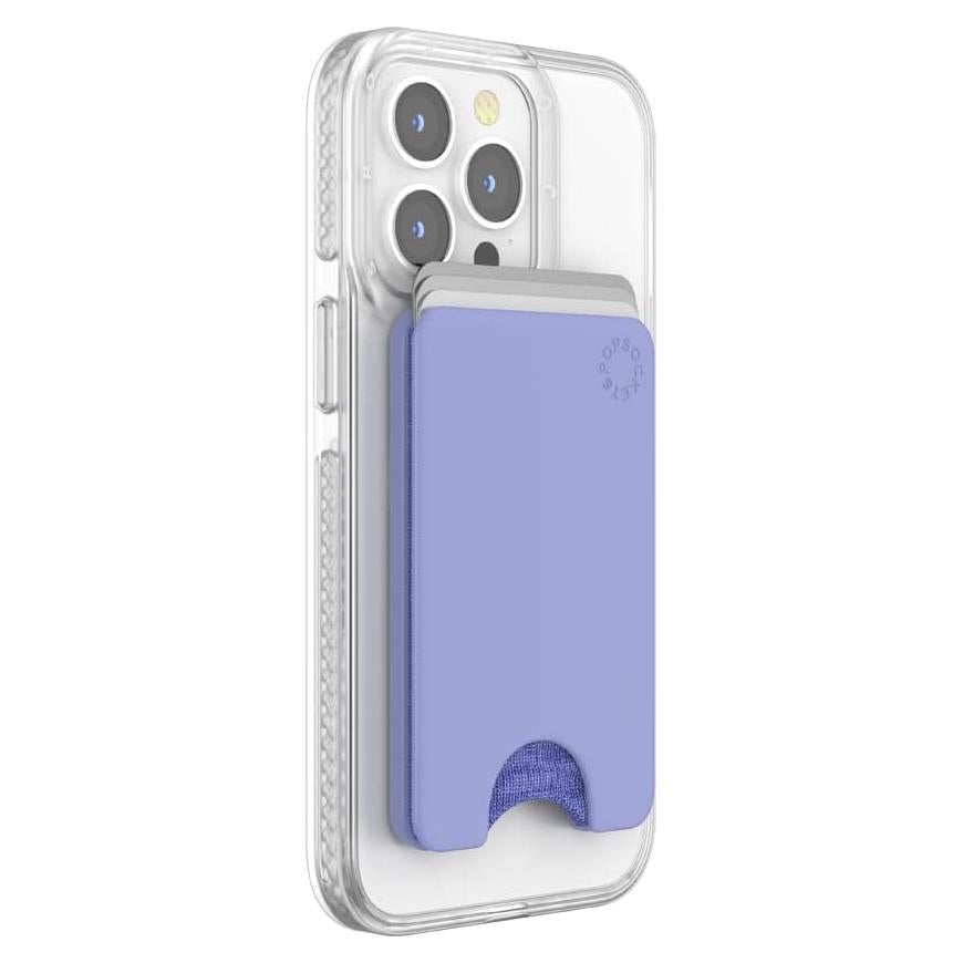 Billetera delgada PopSockets MagSafe azul periwinkle profundo