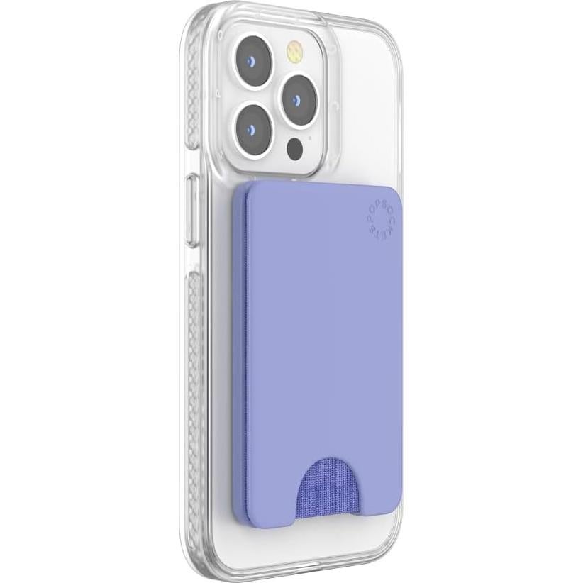 Billetera delgada PopSockets MagSafe azul periwinkle profundo