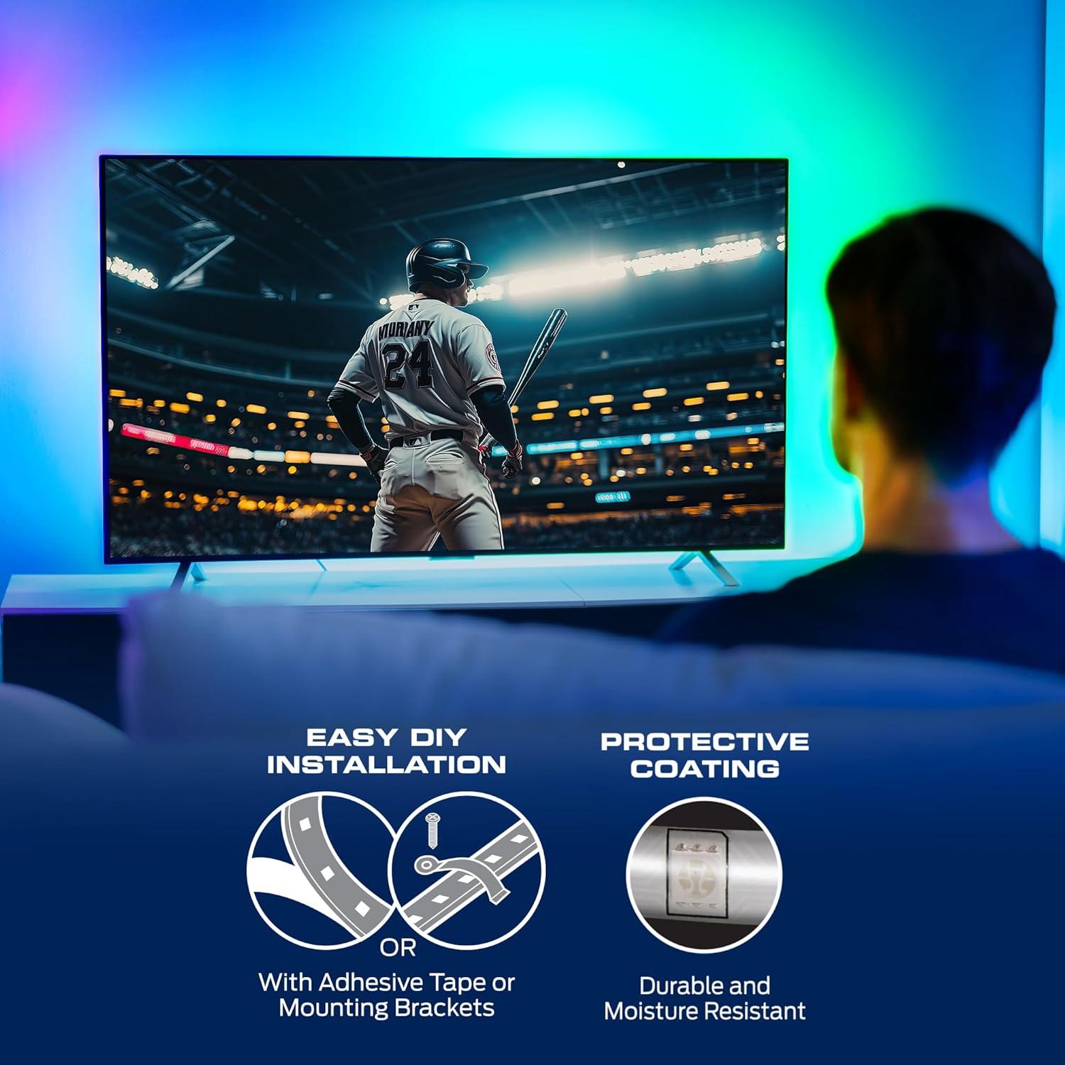 Tira de luces LED Monster Smart RGB+IC 3m - Control App y Voz