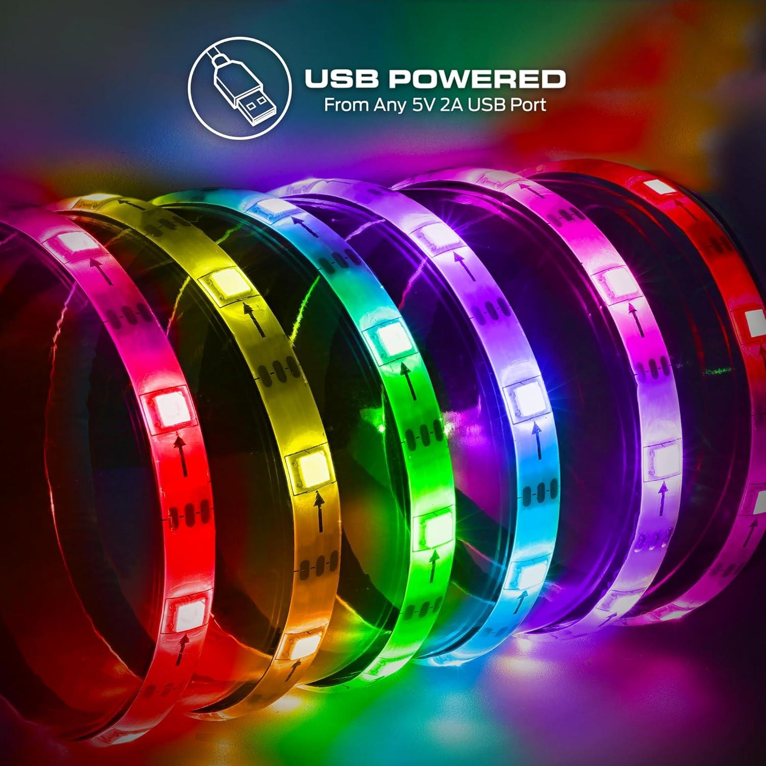 Tira de luces LED Monster Smart RGB+IC 3m - Control App y Voz