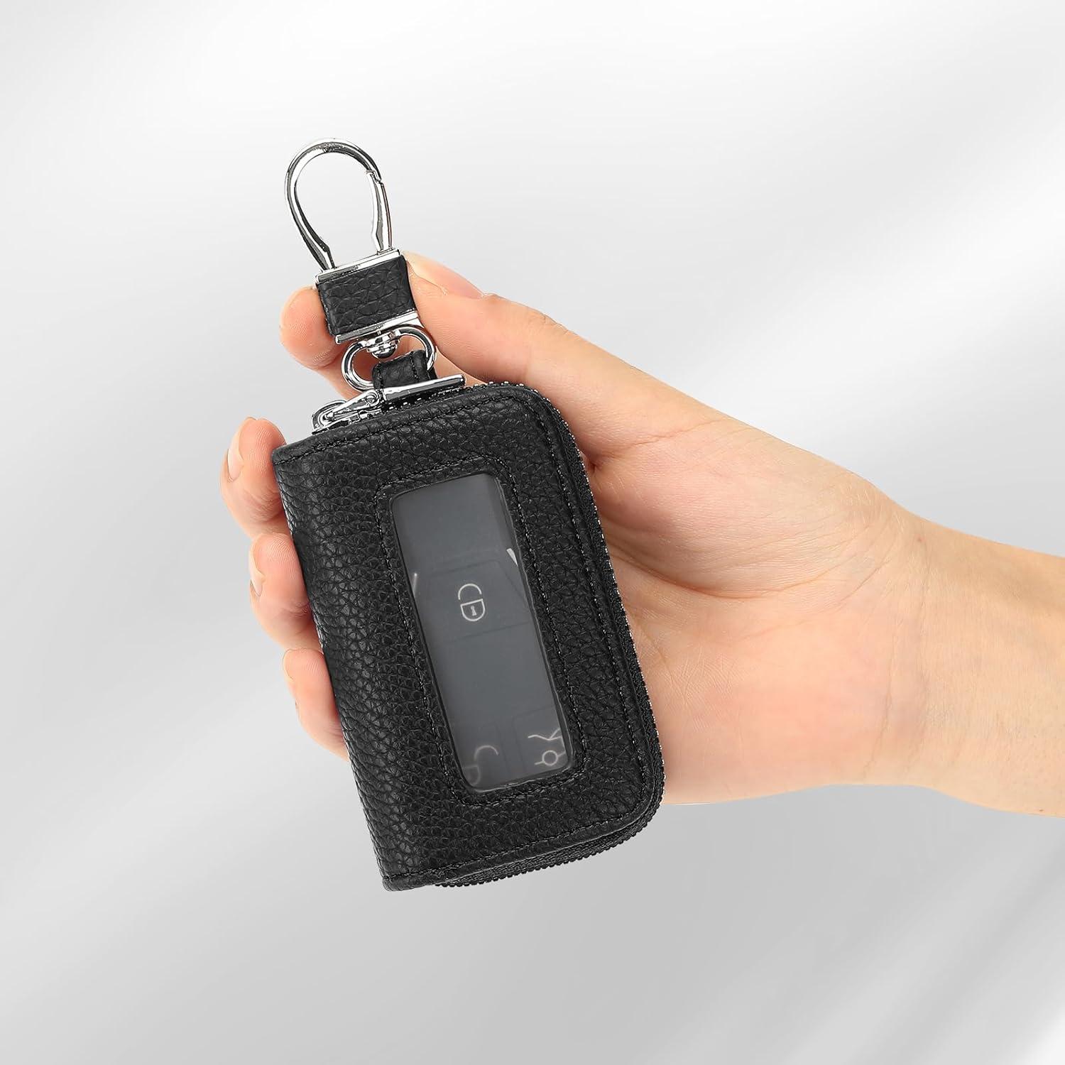 Funda Universal para Llave de Coche SENDEFN de Cuero Negro