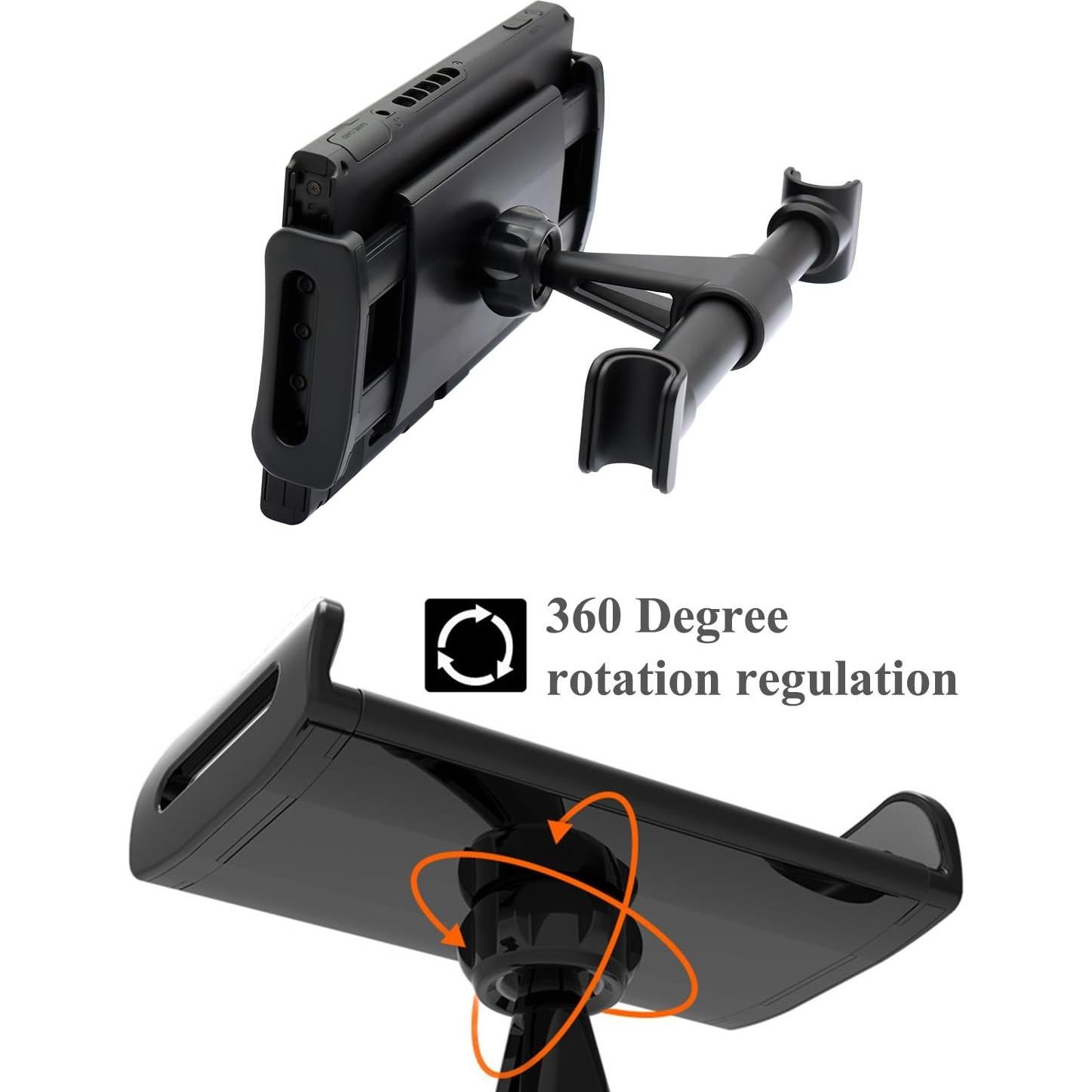 Soporte para Reposacabezas de Coche FYOUNG Ajustable Negro