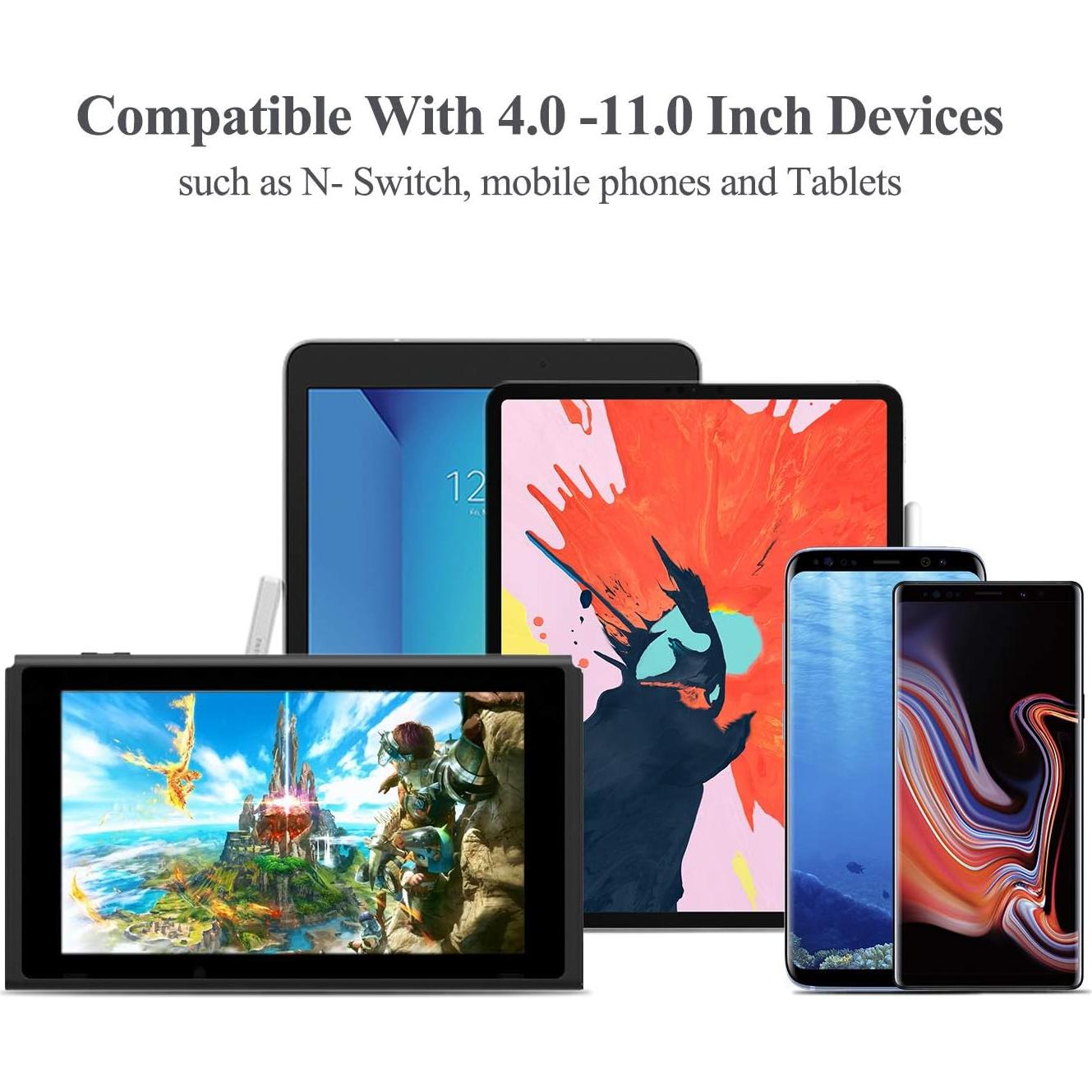 Soporte para Reposacabezas de Coche FYOUNG Ajustable Negro