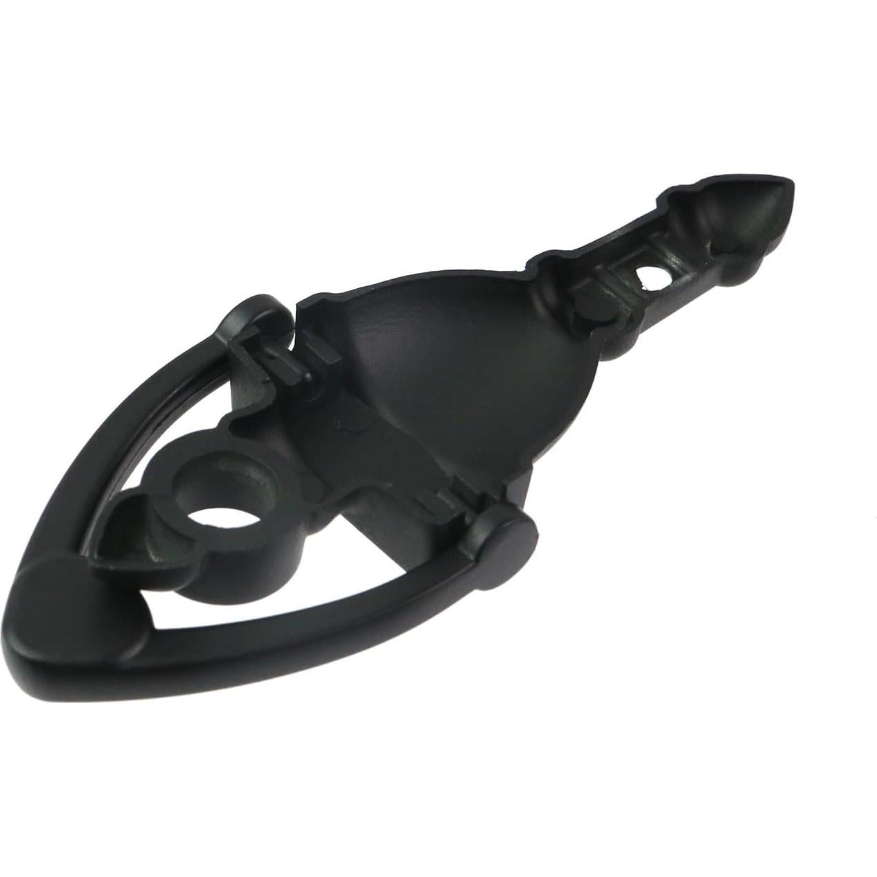 Agujero de puerta y mirador Antrader 160° negro mate