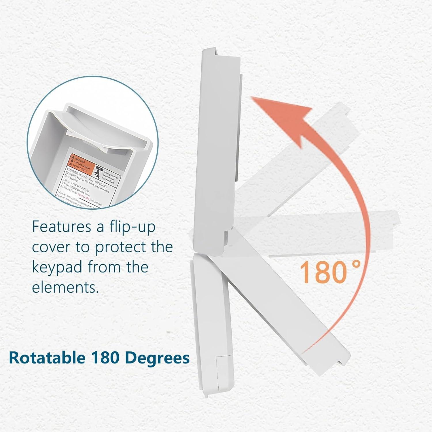 Teclado Inalámbrico para Garaje Genie - Compatible con Intellicode