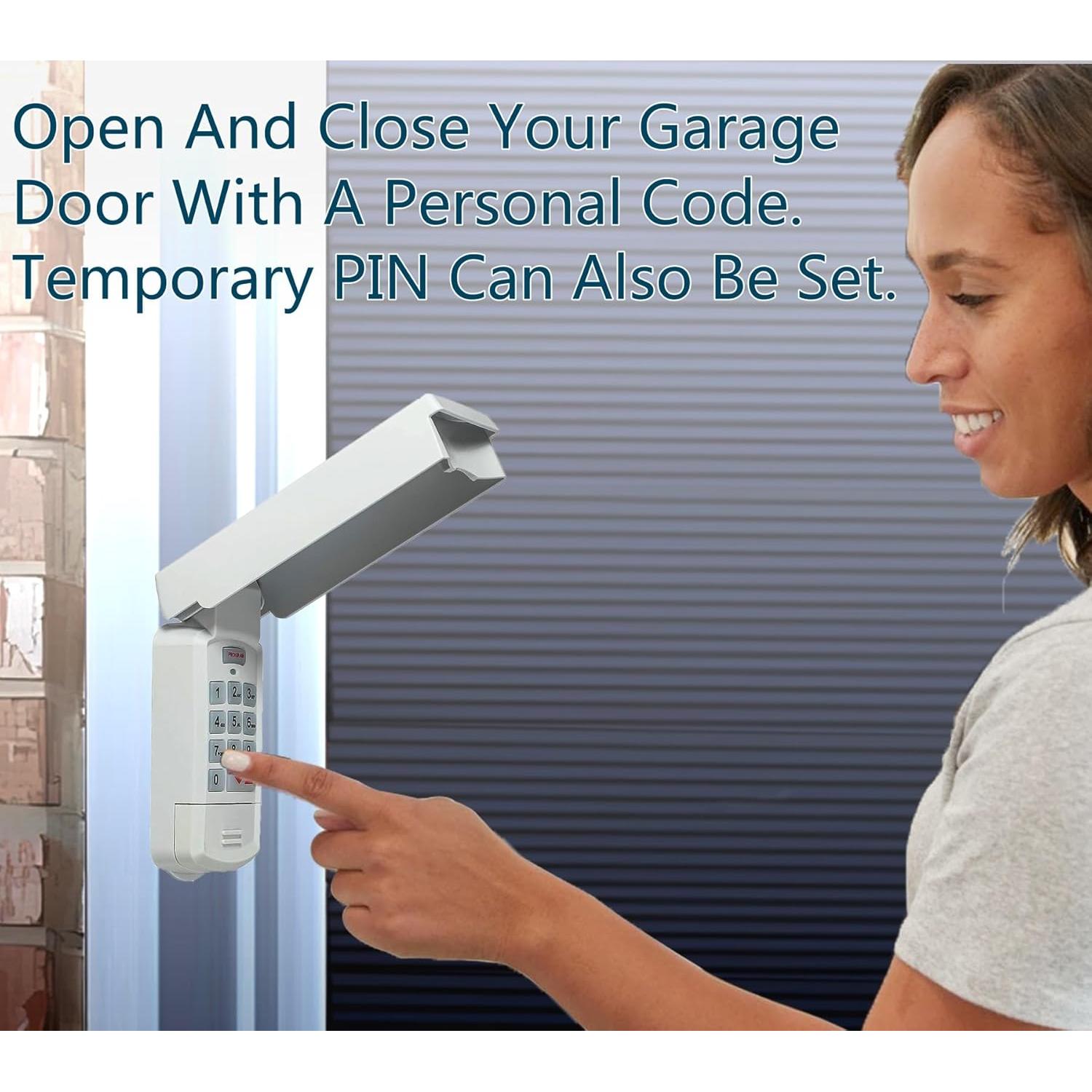 Teclado Inalámbrico para Garaje Genie - Compatible con Intellicode