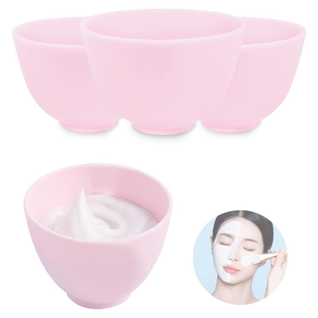 Juego de 4 Tazones Mezcladores de Silicona FERCAISH 8.81 cm