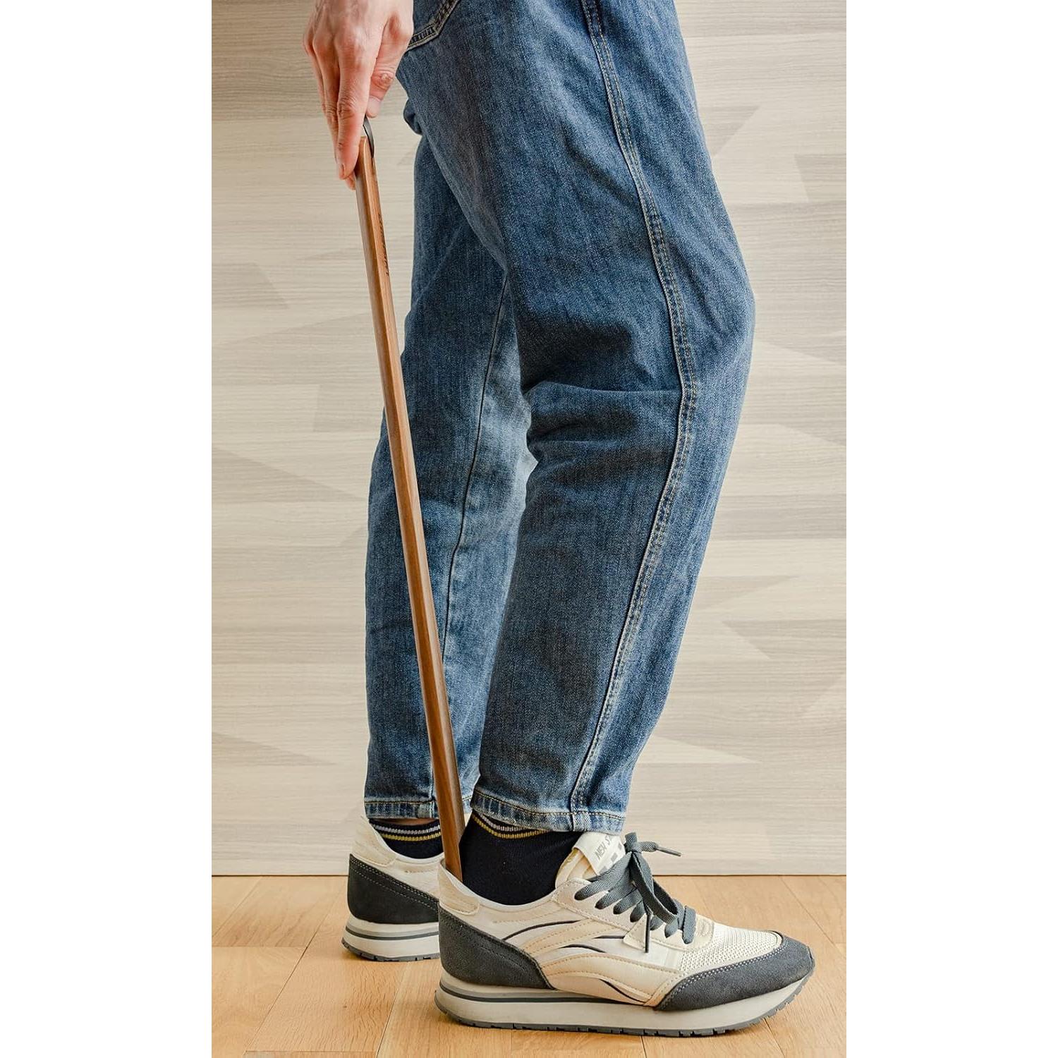 Cuchara de Zapato de Madera Luxdecor 60cm Mango Largo Haya