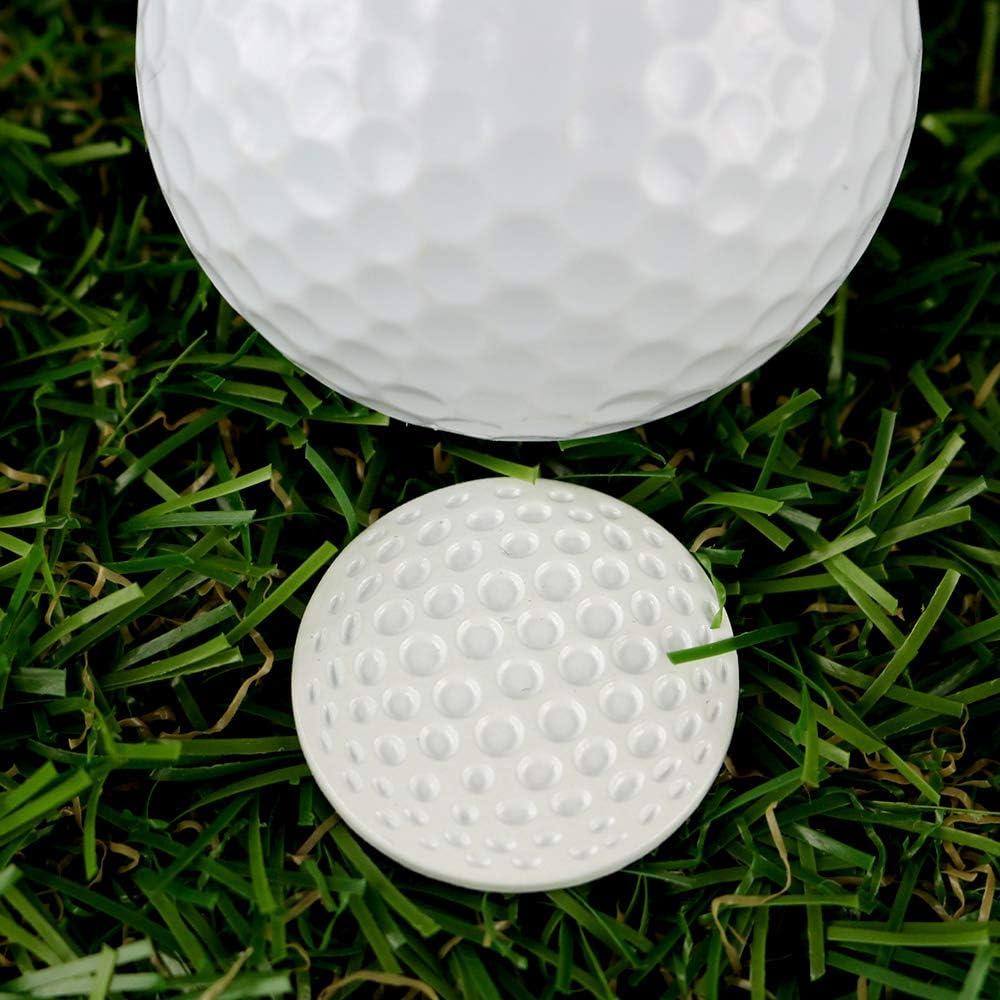 Marcadores de Pelota de Golf Myartte 5 Pcs 24.4mm Variados
