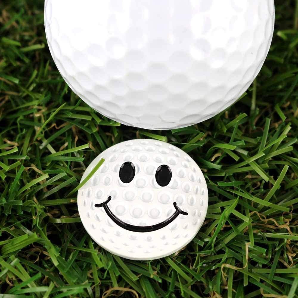 Marcadores de Pelota de Golf Myartte 5 Pcs 24.4mm Variados