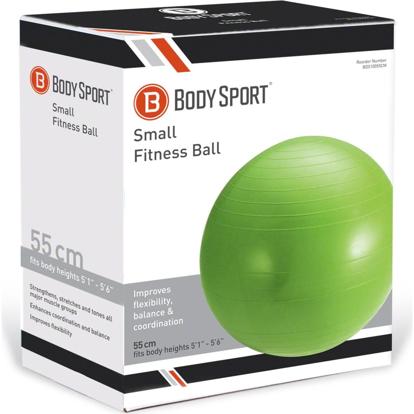 Bola de Ejercicio Body Sport 55 cm Verde con Bomba