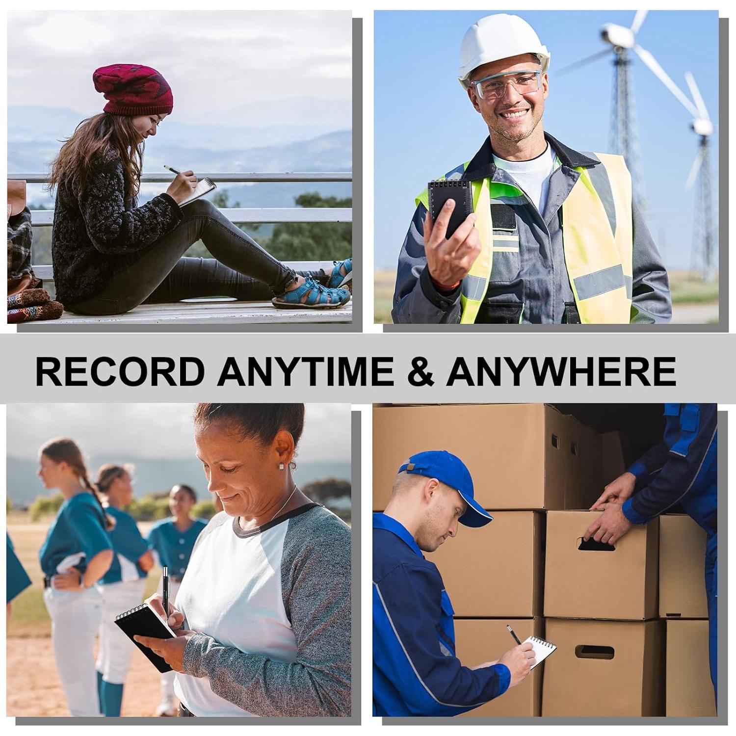 24 Pcs Cuadernos Impermeables y Bolígrafos Multiherramienta Gueevin