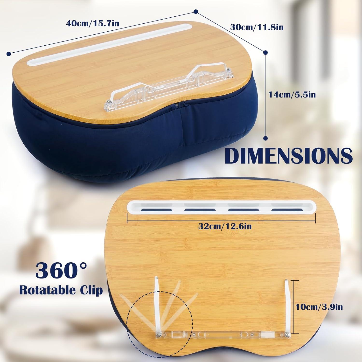 Soporte de Libro CloudTrip CT-116BS Grande Azul Ergonómico