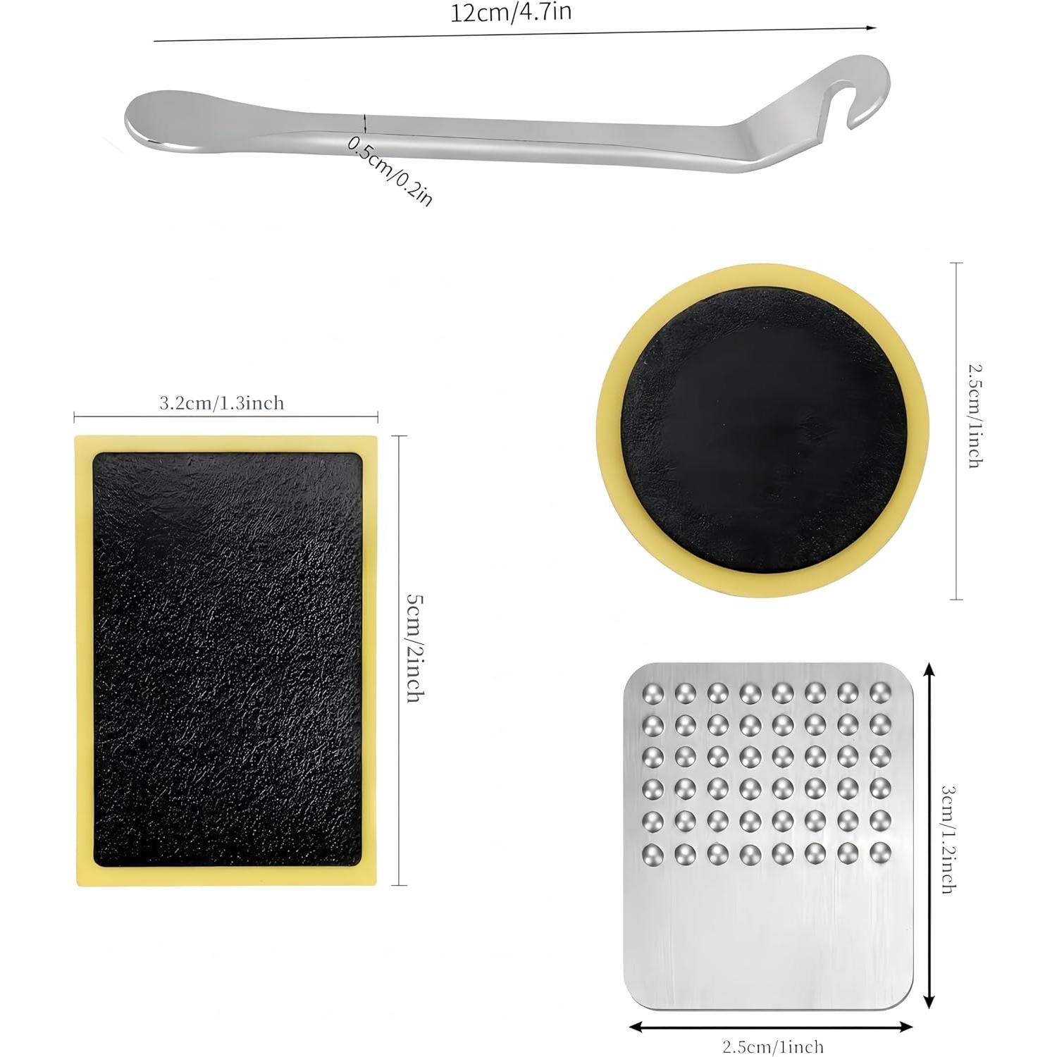 Kit de Parche para Neumáticos de Bicicleta SATONBEYI 18 Piezas