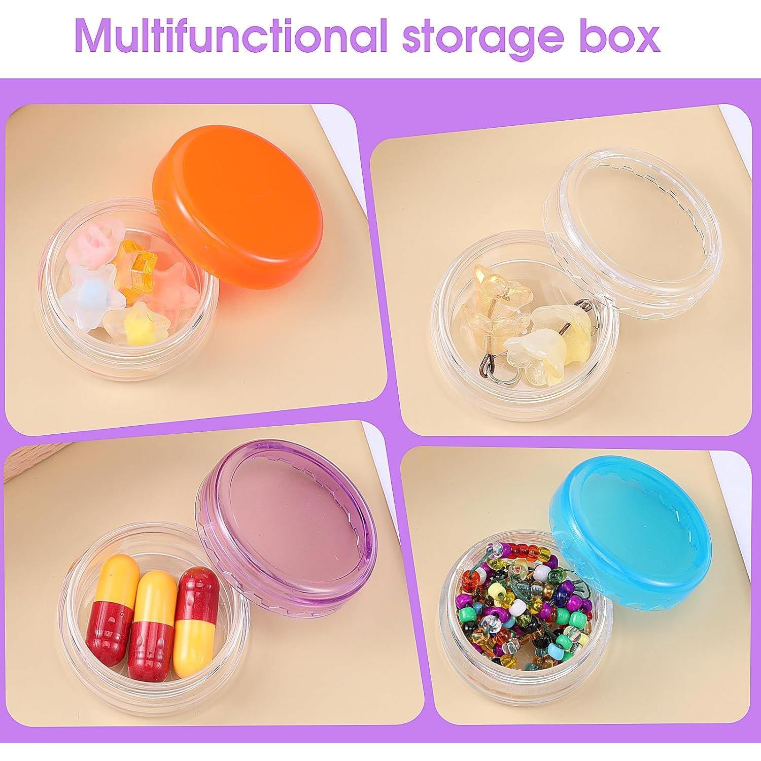 10 Cajas Organizadoras de Pastillas Dimeho Portátiles 3.8 cm