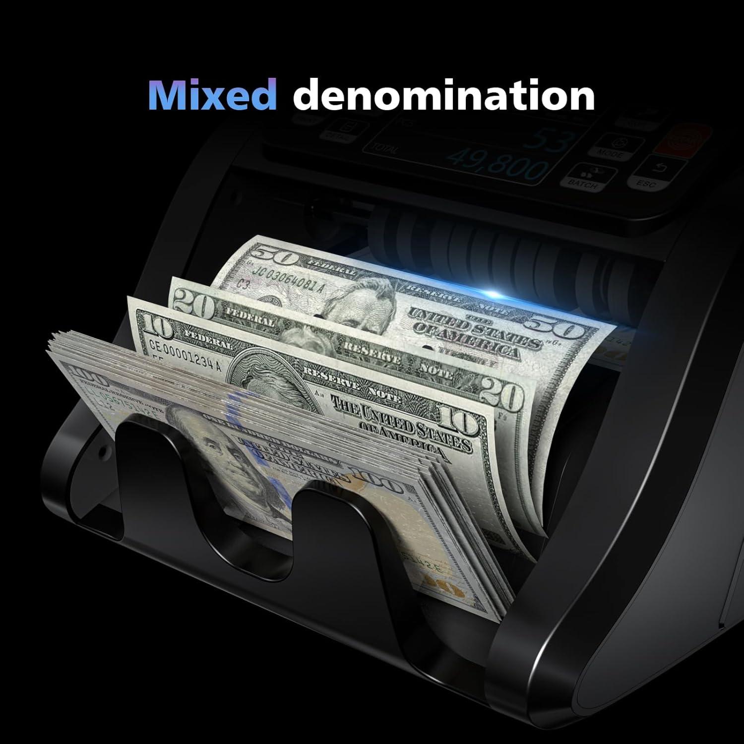 Máquina Contadora de Dinero Aneken N60 con Detección UV/IR