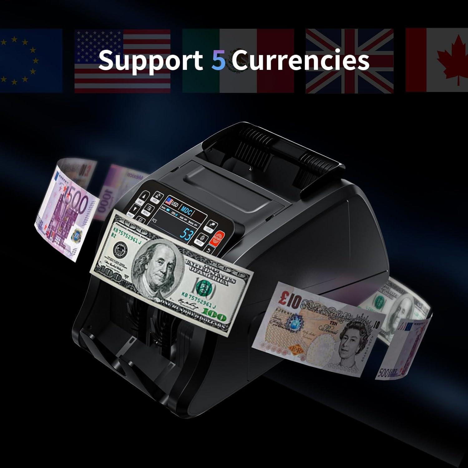 Máquina Contadora de Dinero Aneken N60 con Detección UV/IR