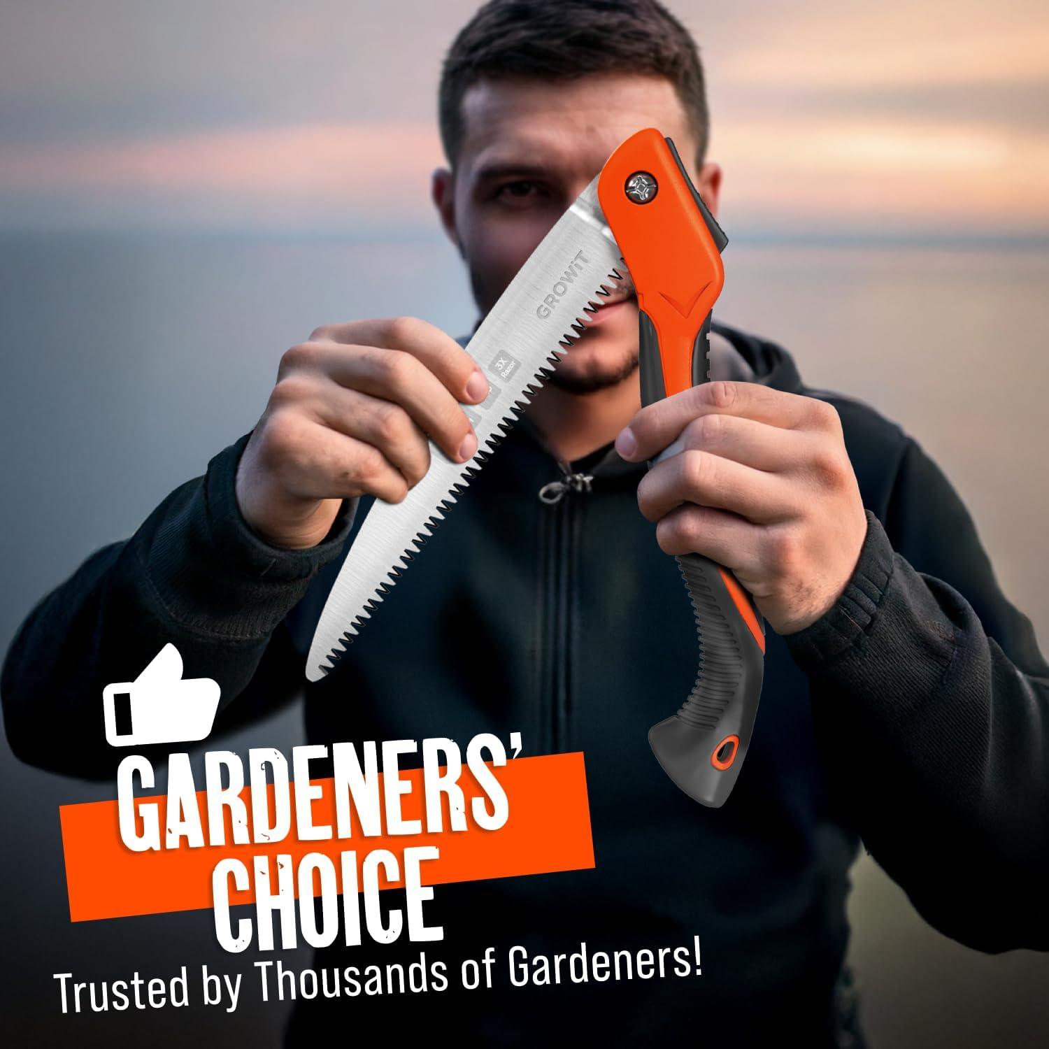 Sierra de Poda Plegable Craft911 23 cm Acero SK5 Mango Ergonómico