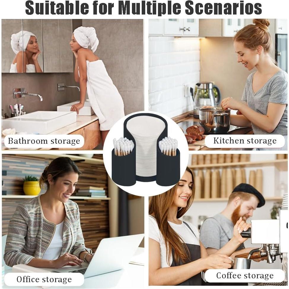 Soporte de Papel para Filtros de Café OULIGET - Organizador Negro